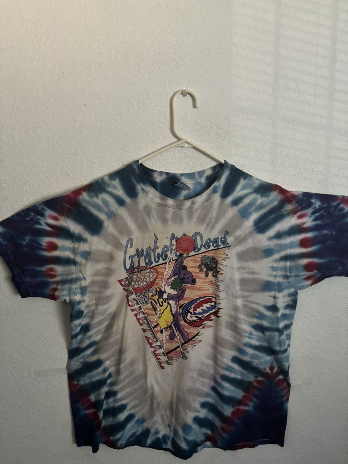Vintage Vintage x Grateful Dead x Bear Dunking On Skeleton x DS Size US XL / EU 56 / 4 - 8 Thumbnail