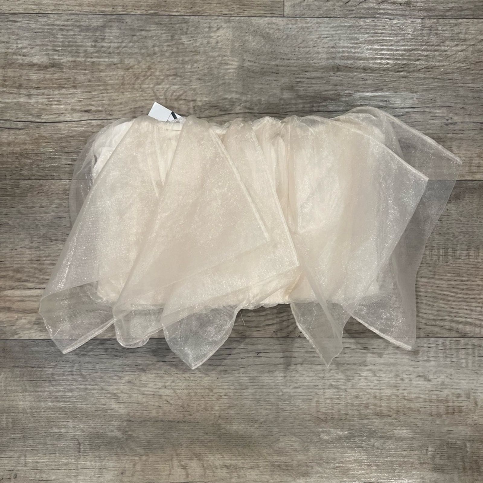 Zara ZARA Strapless Crop Top NWT Size M / US 6-8 / IT 42-44 - 11 Thumbnail