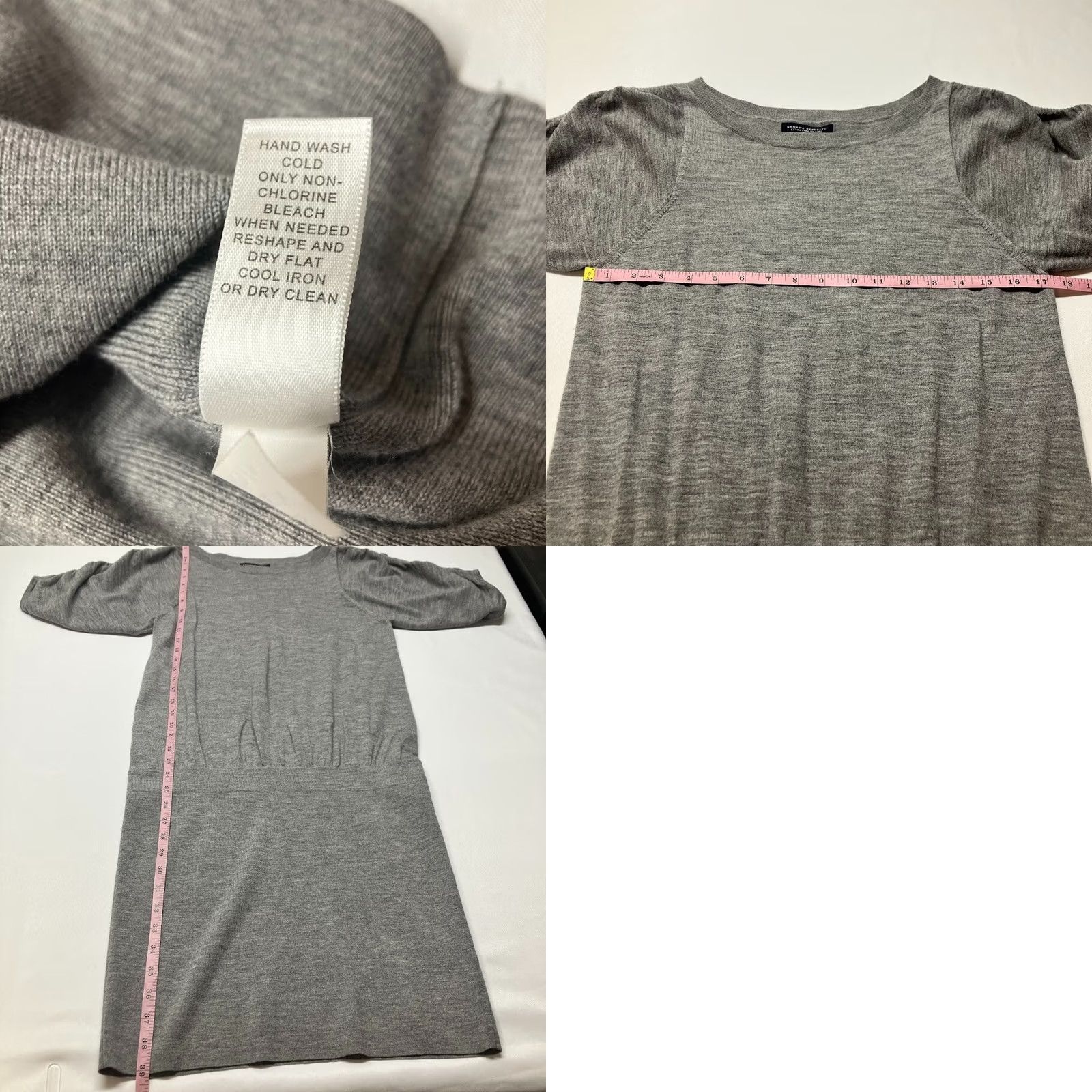 Banana Republic Banana Republic Wool Knit Sweater Tunic Gray Size S Tall | PreOwned Size S / US 4 / IT 40 - 8 Thumbnail