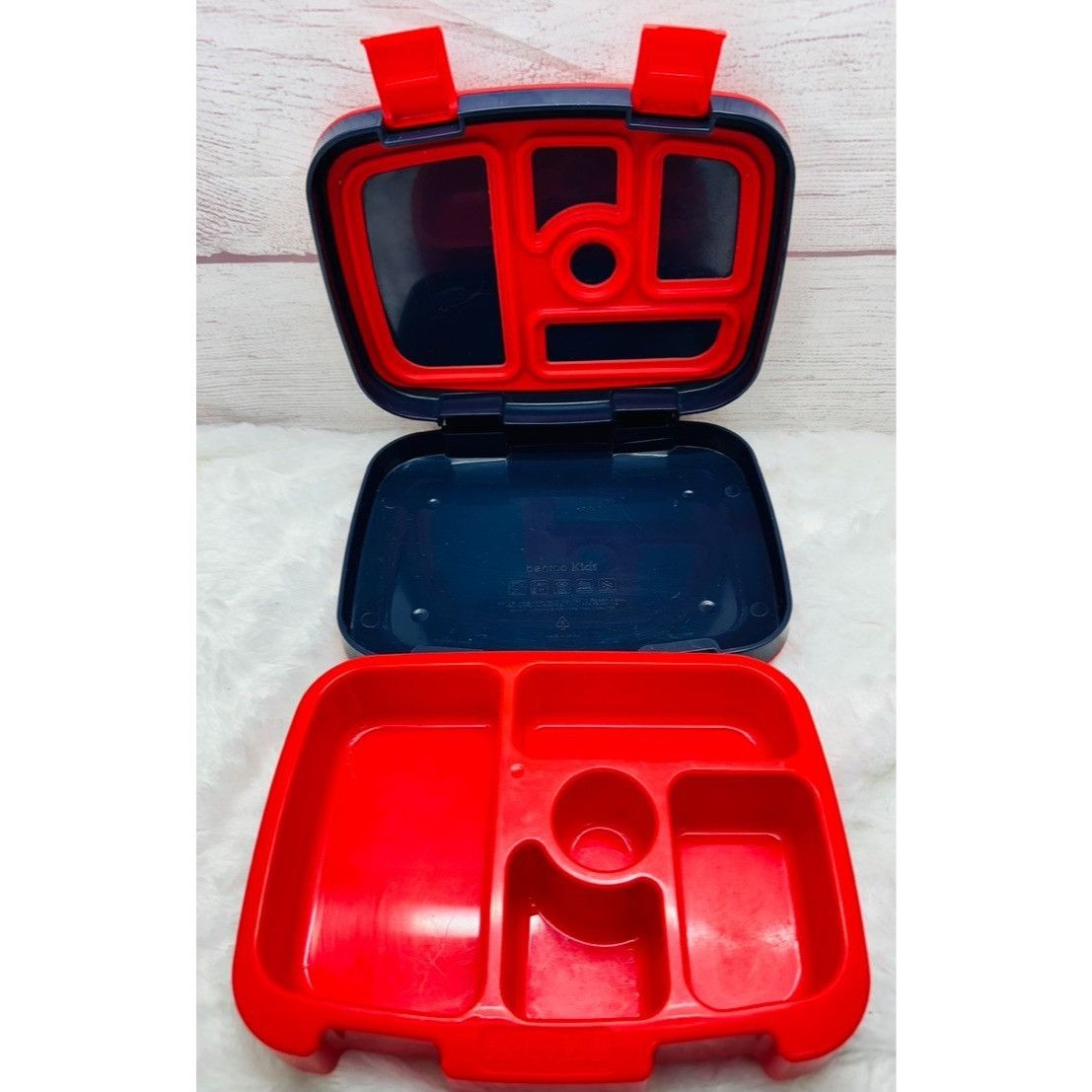 Other BENTGO KIDS Red & Black Rockets Plastic Divided LeakProof Lu Size ONE SIZE - 7 Thumbnail