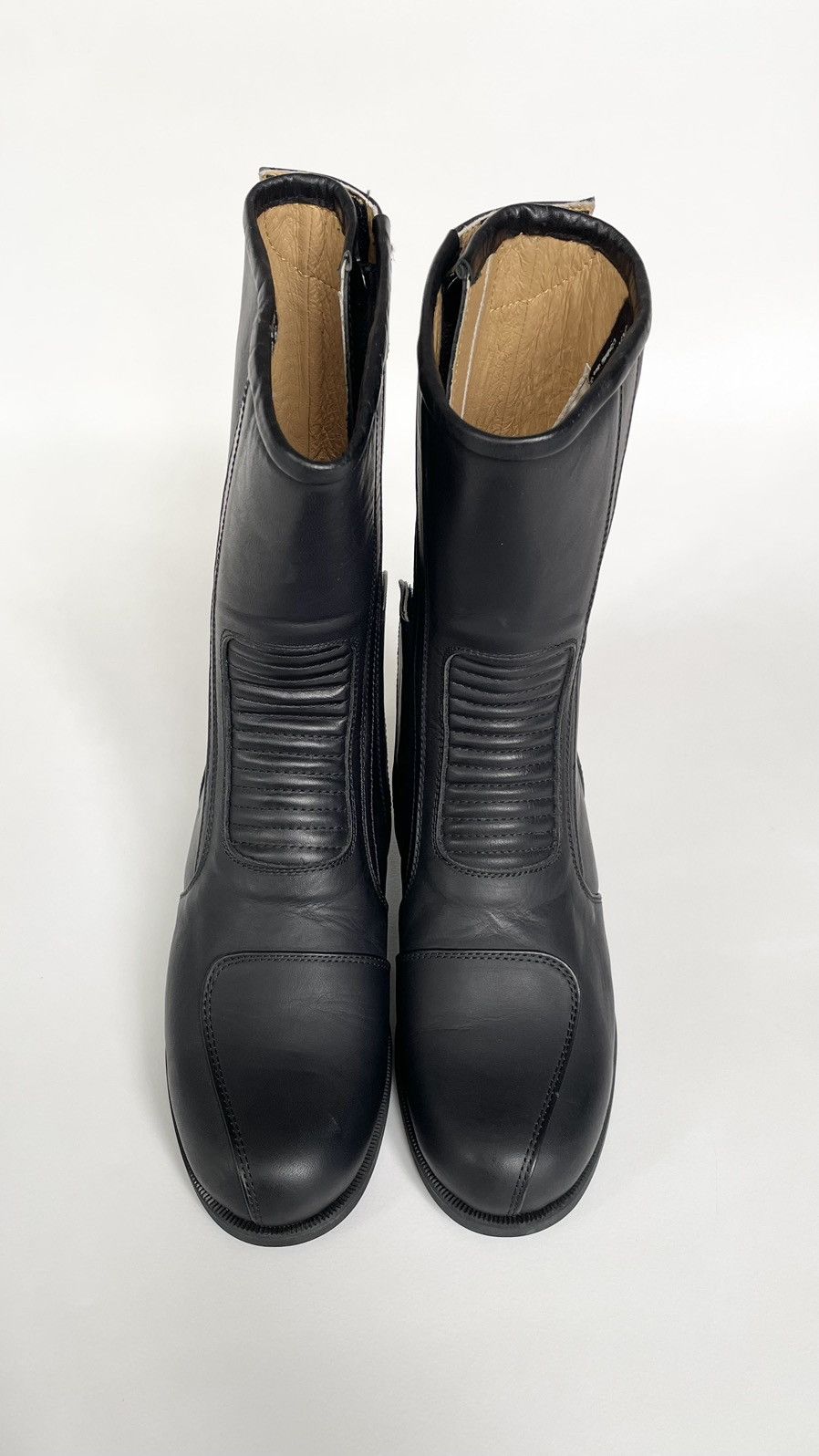 Comme des Garcons Black Leather Motorcycle Boots Size US 7 / IT 37 - 6 Thumbnail
