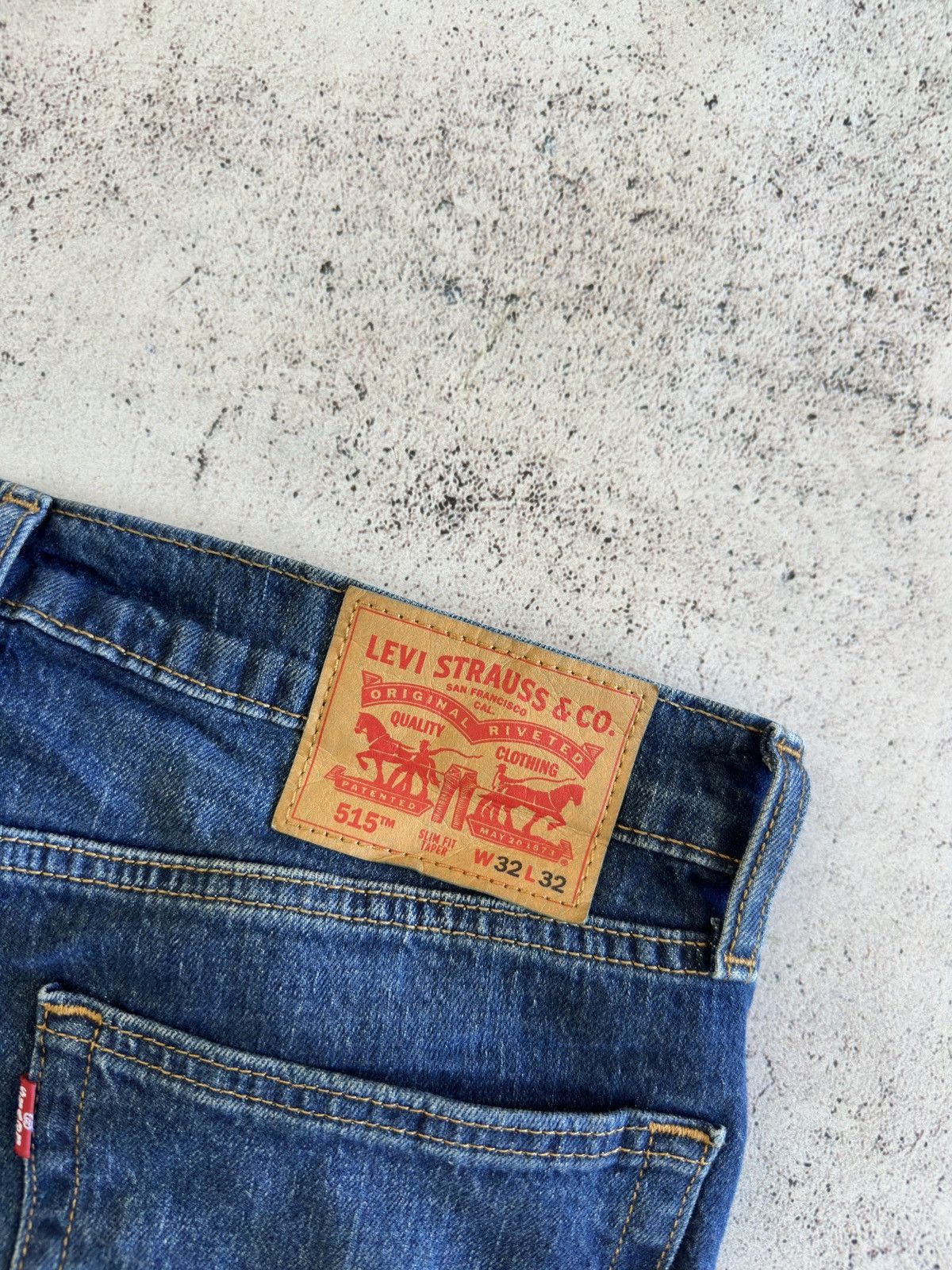 Levi's Levis 515 Blue Denim Jeans Pants Size 32/32 Size US 32 / EU 48 - 5 Thumbnail