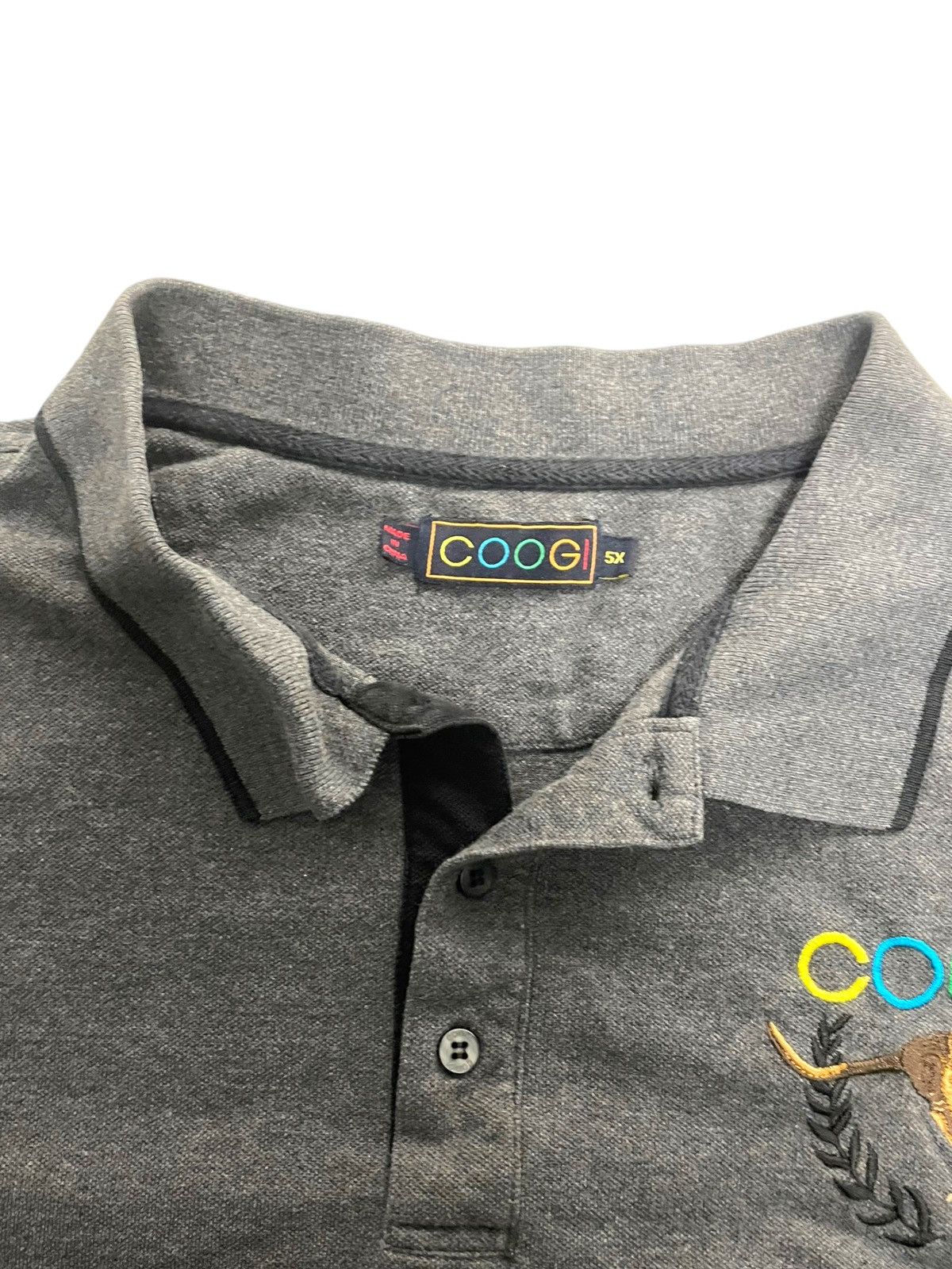 Coogi Coogi Australia Polo Tee Embroidery 5XL Size US XXL / EU 58 / 5 - 3 Thumbnail