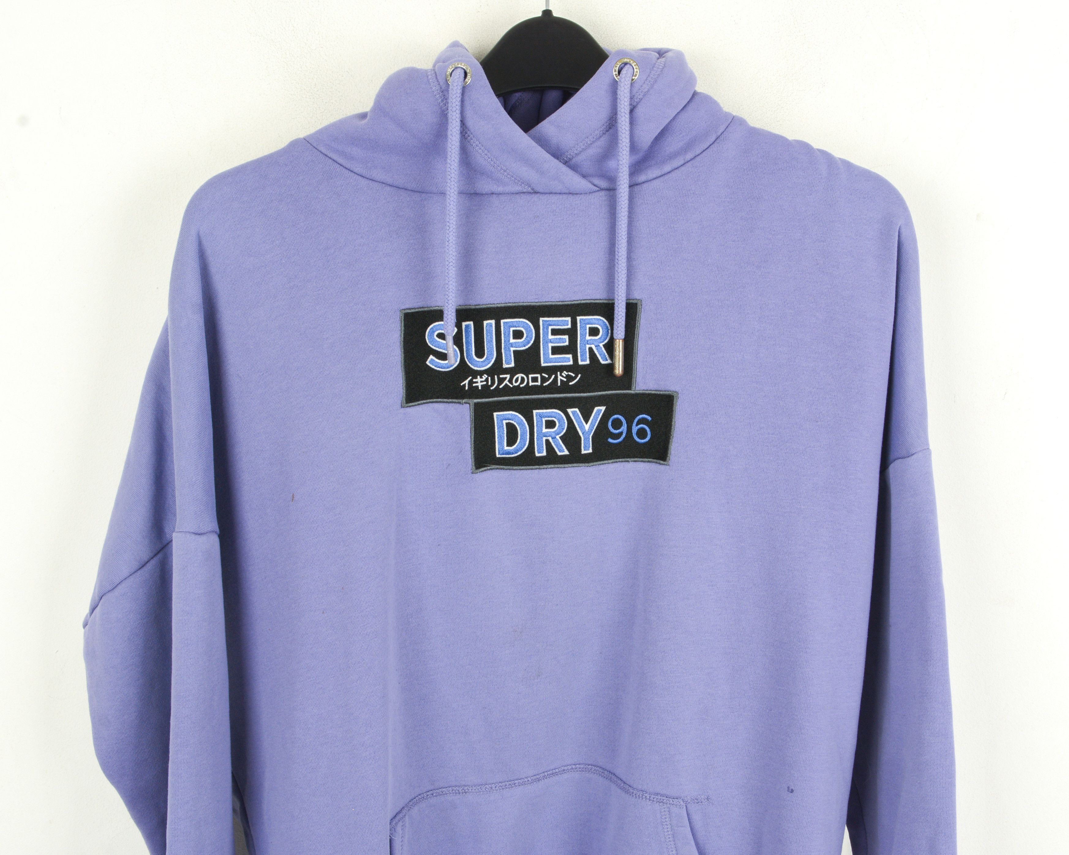 Superdry Womens M Hoodie Jumper US 8 Pullover Sweatshirt UK 12 Size M / US 6-8 / IT 42-44 - 2 Thumbnail