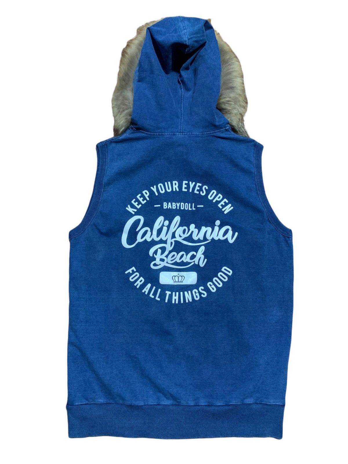 14th Addiction × Beauty Beast × KMRii Y2k Baby Doll california beach vest fur hoodie ifsixwasnine Size US L / EU 52-54 / 3 - 2 Thumbnail