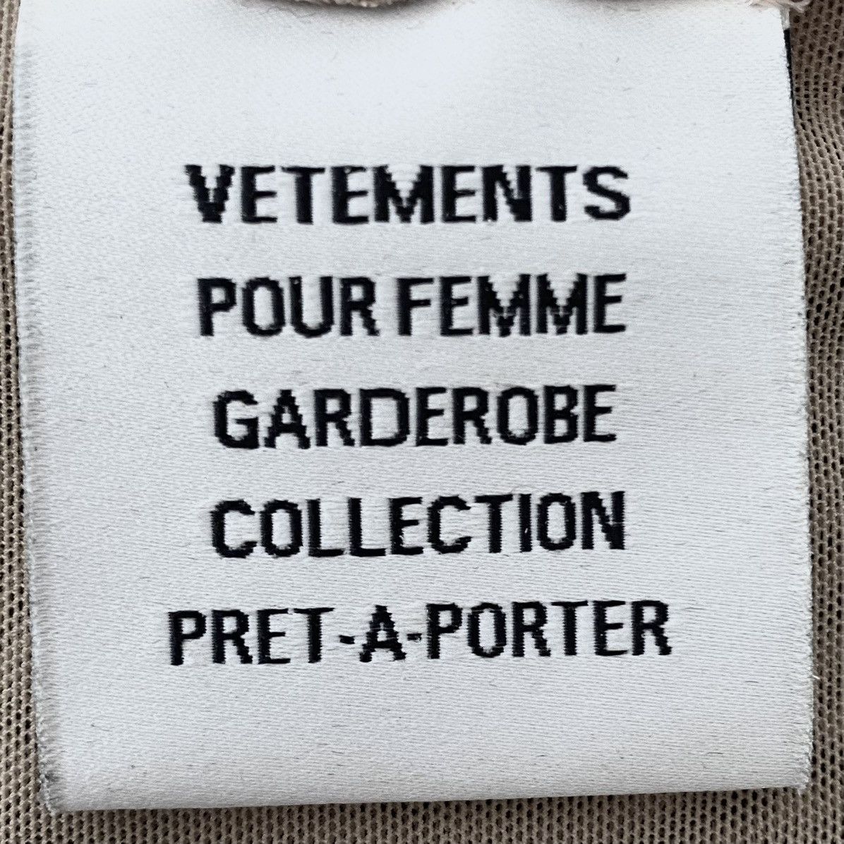 Vetements Vetements mannequin body imitation mesh top spring 2021 Size M / US 6-8 / IT 42-44 - 4 Thumbnail