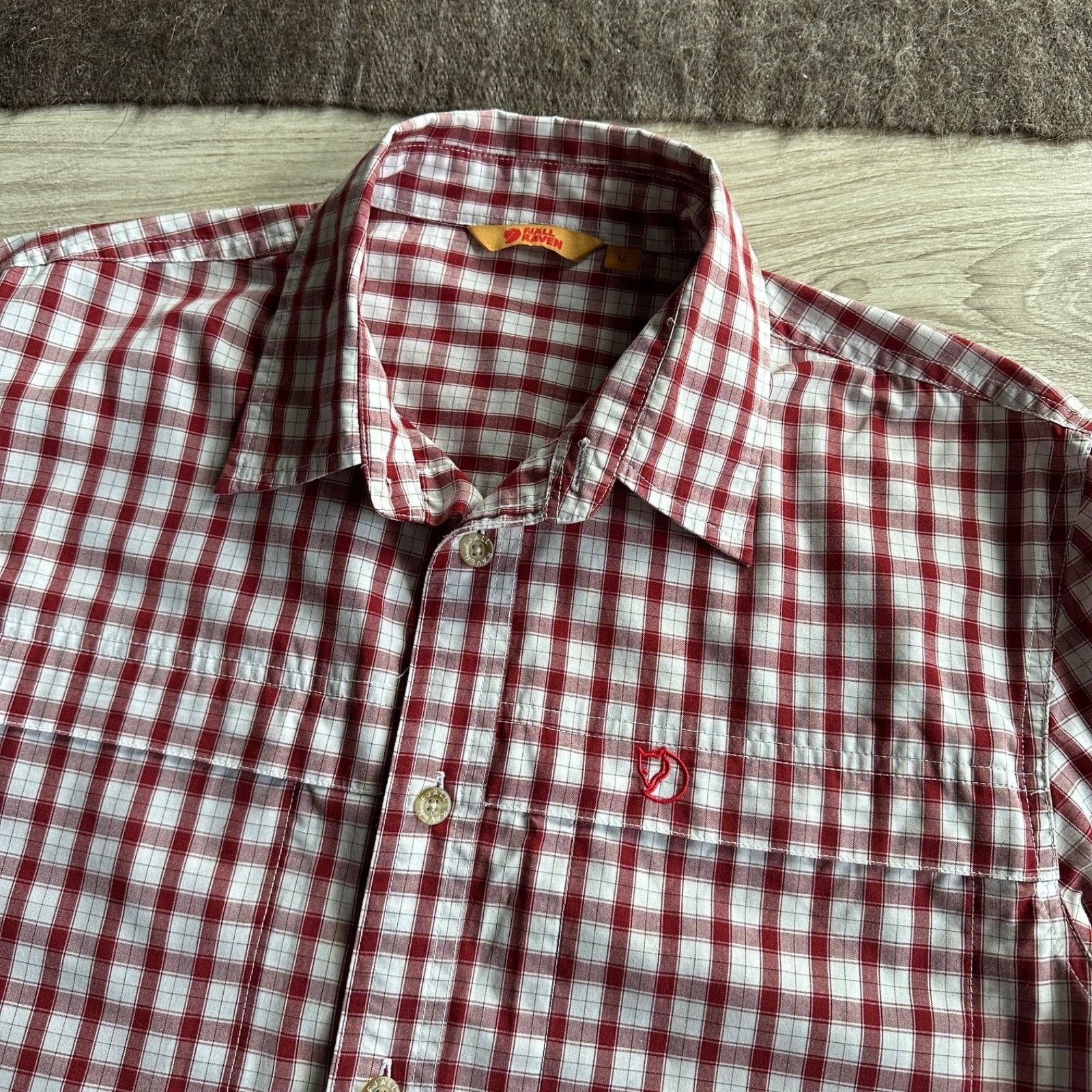 Fjallraven Fjällräven Bjorn Check Plaid LS Outdoor Shirt 9452AC Size US M / EU 48-50 / 2 - 2 Thumbnail