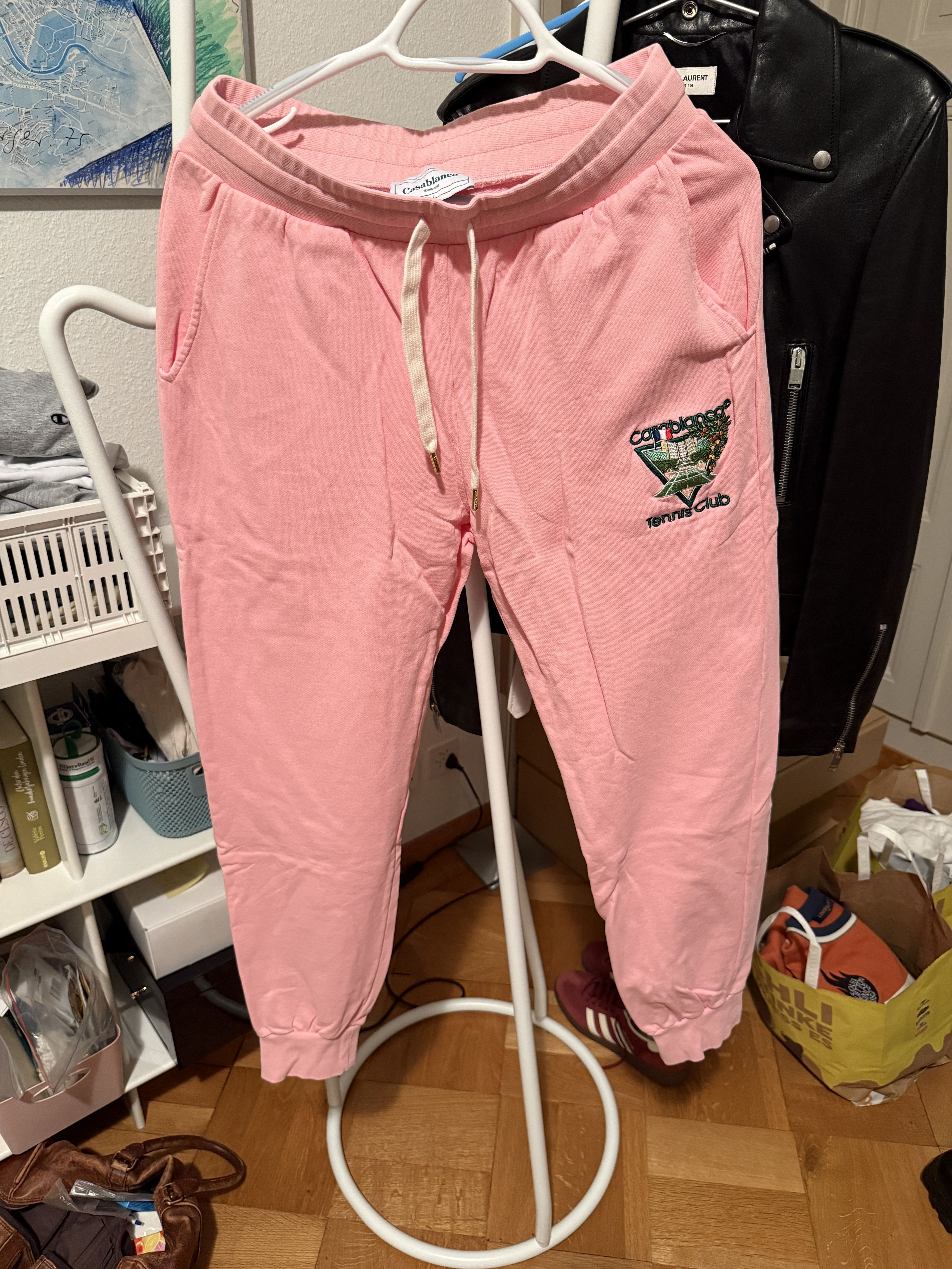 Casablanca Pink "Tennis Club" Sweatpant Size US 32 / EU 48 - 1 Thumbnail