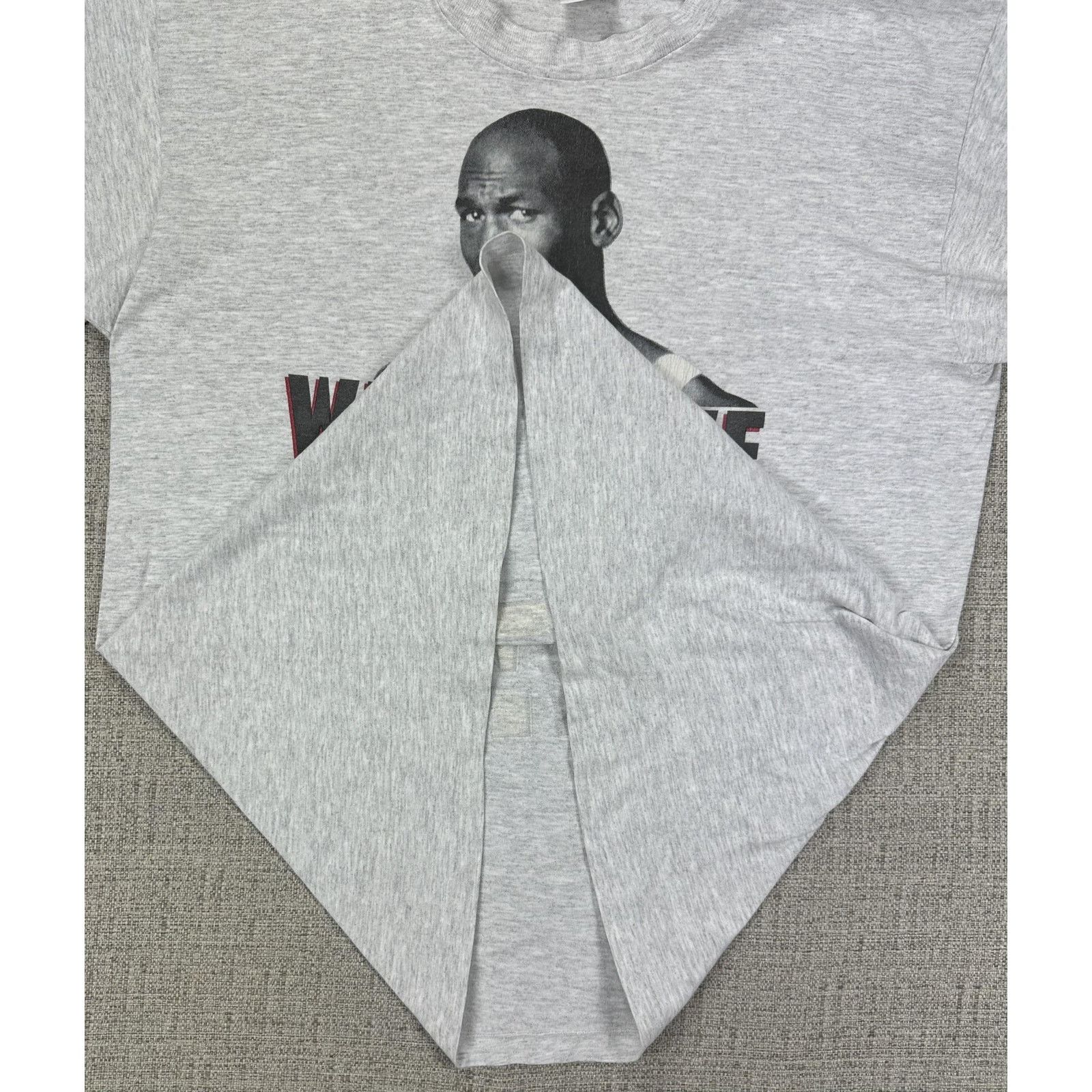 Nike Nike Shirt Gray Jordan Why Drive When You Can Fly 90s Sz L Size US L / EU 52-54 / 3 - 4 Thumbnail