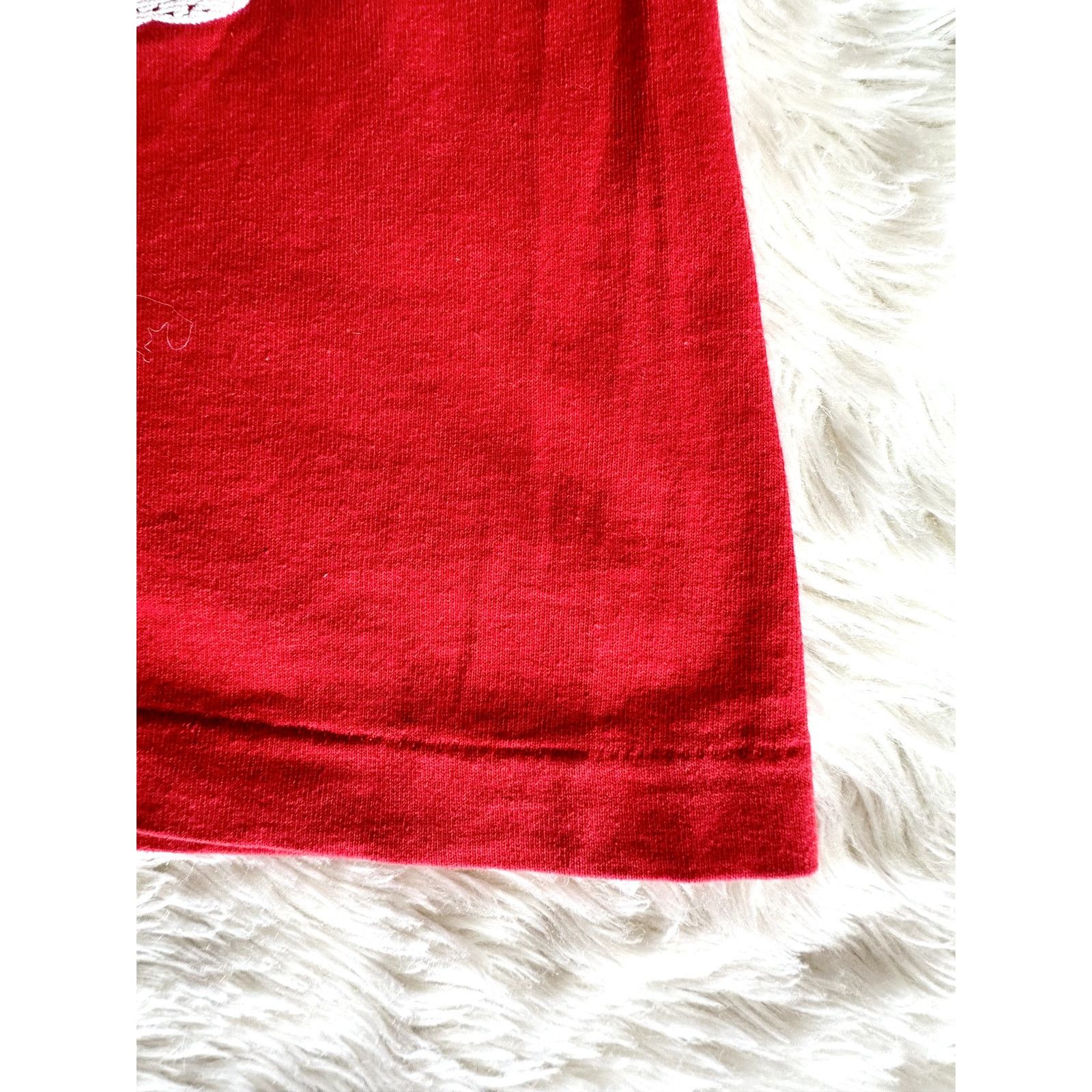 Fruit Of The Loom Vintage 1980 Single Stitch Santa Tee Shirt Men's XL Size US XL / EU 56 / 4 - 7 Thumbnail