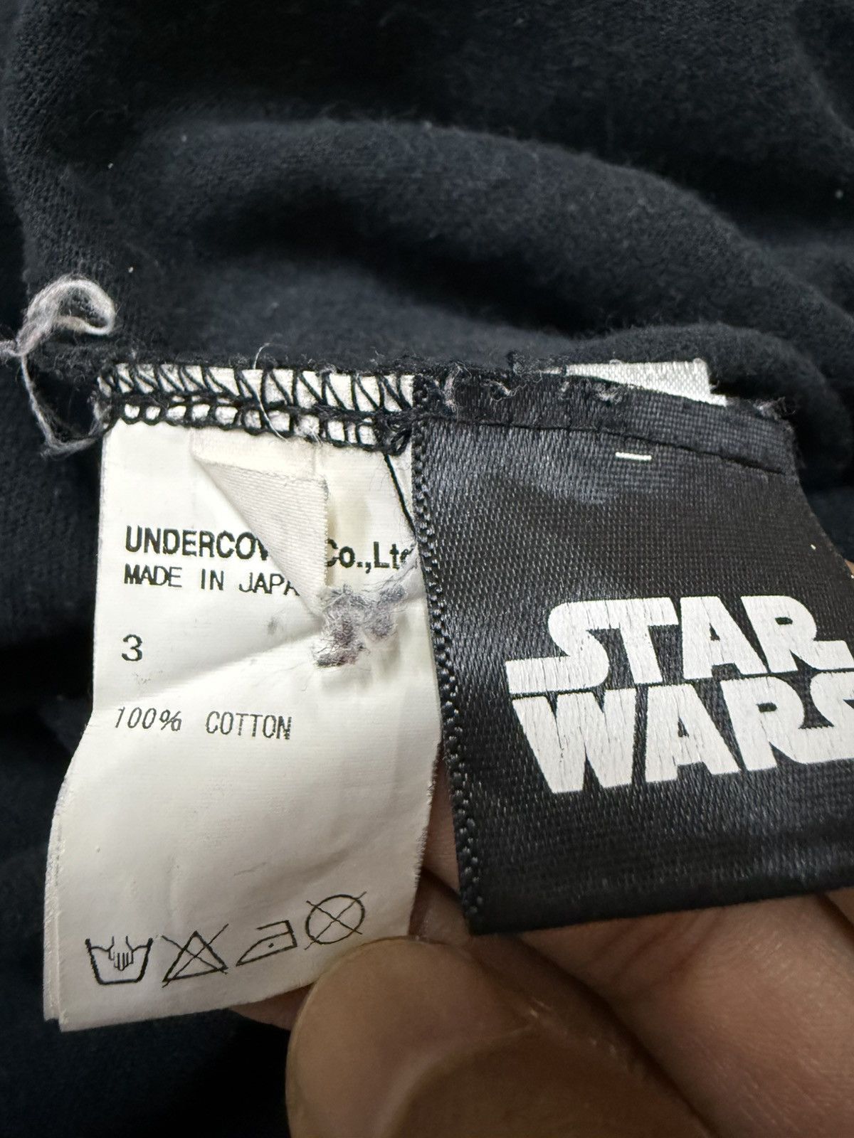 Undercover SITH “undercover x starwars” faded black Tshirt Size US S / EU 44-46 / 1 - 8 Thumbnail