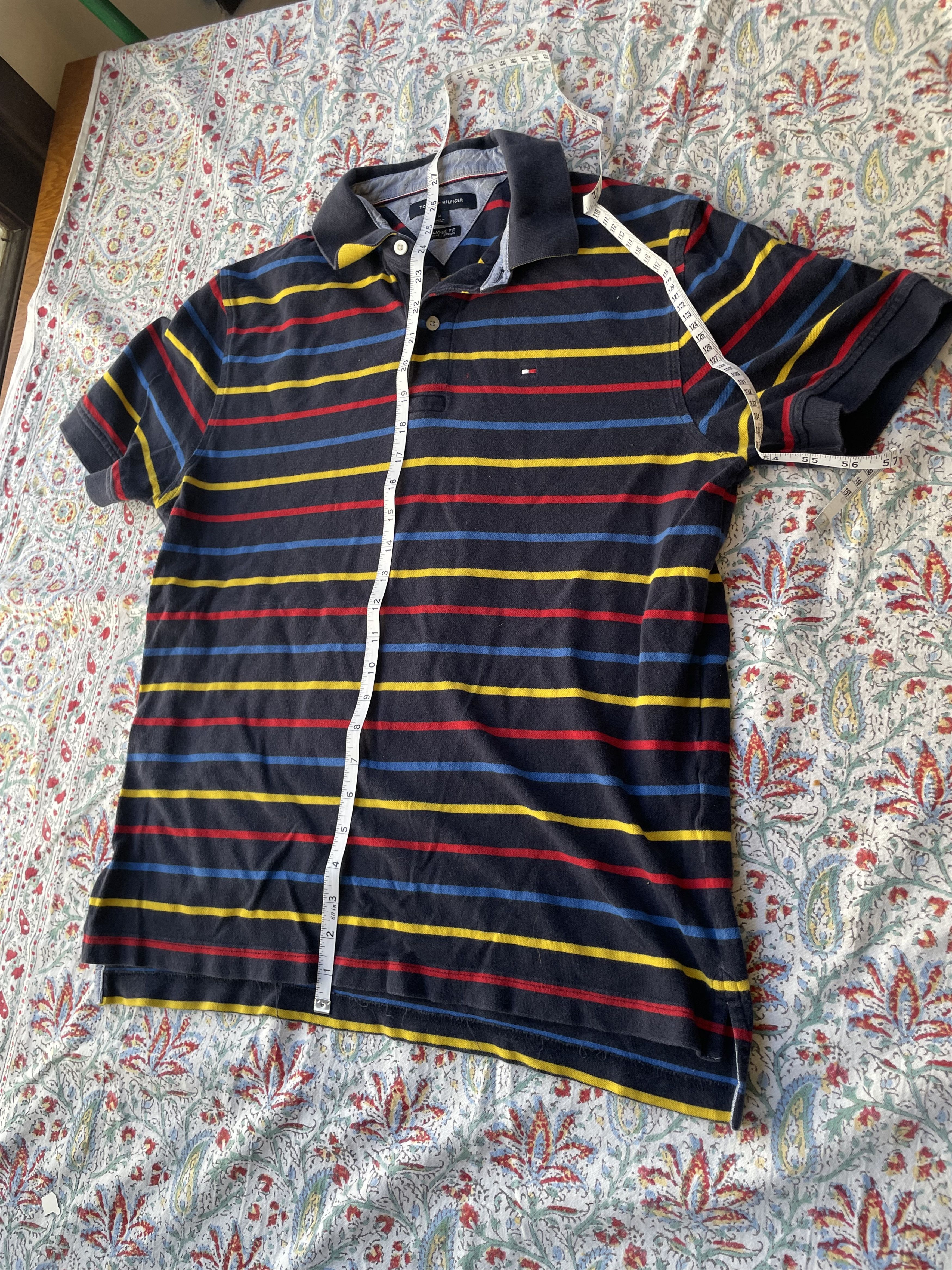 Tommy Hilfiger Vintage Tommy Hilfiger striped polo Size US M / EU 48-50 / 2 - 3 Thumbnail