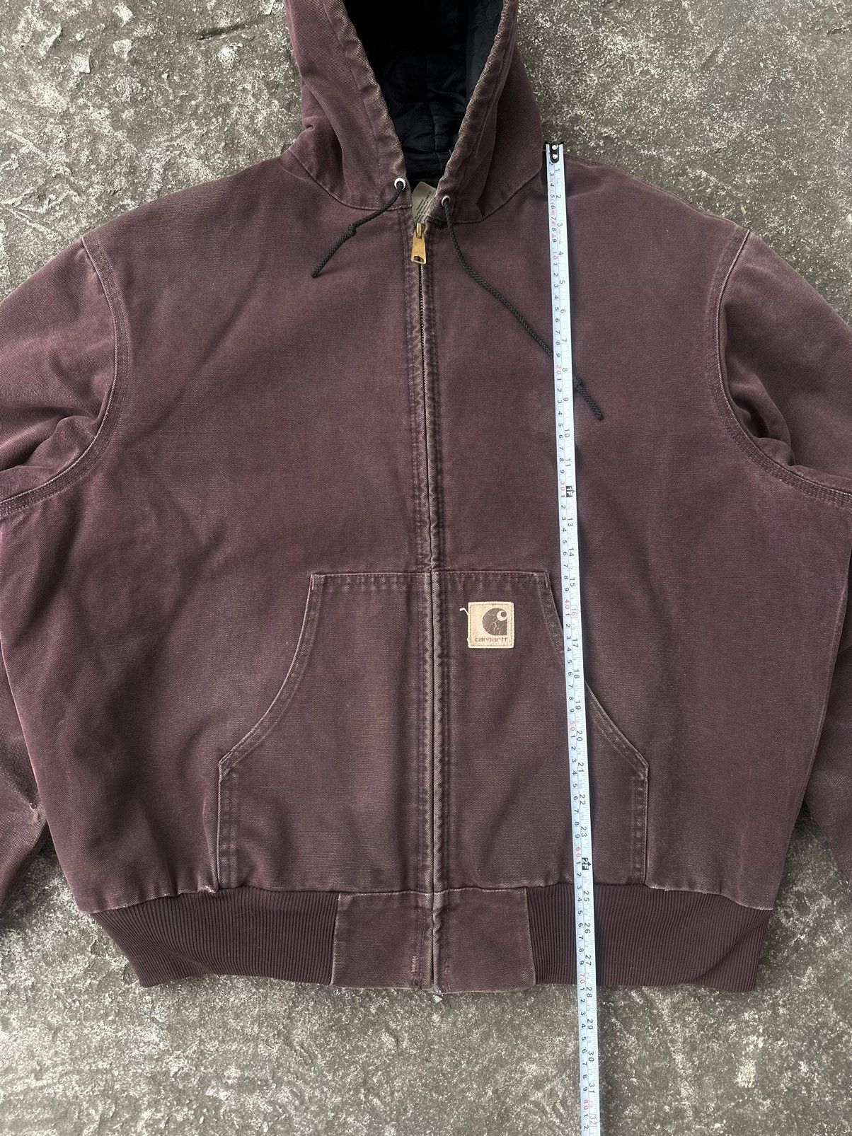 Carhartt Rare!!! Vintage 90s Carhartt J06 BRG Hooded Jacket Boxy XL Size US XL / EU 56 / 4 - 8 Thumbnail