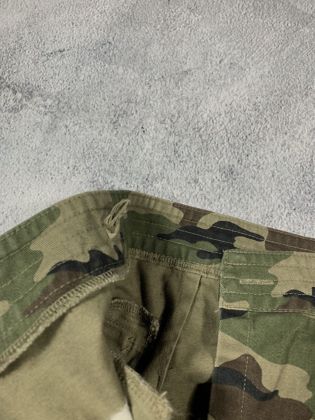 Japanese Brand × Vintage VintageY2K camo cargo mini skirt with a belt millitary style Size 24" / US 00 / IT 34 - 6 Thumbnail