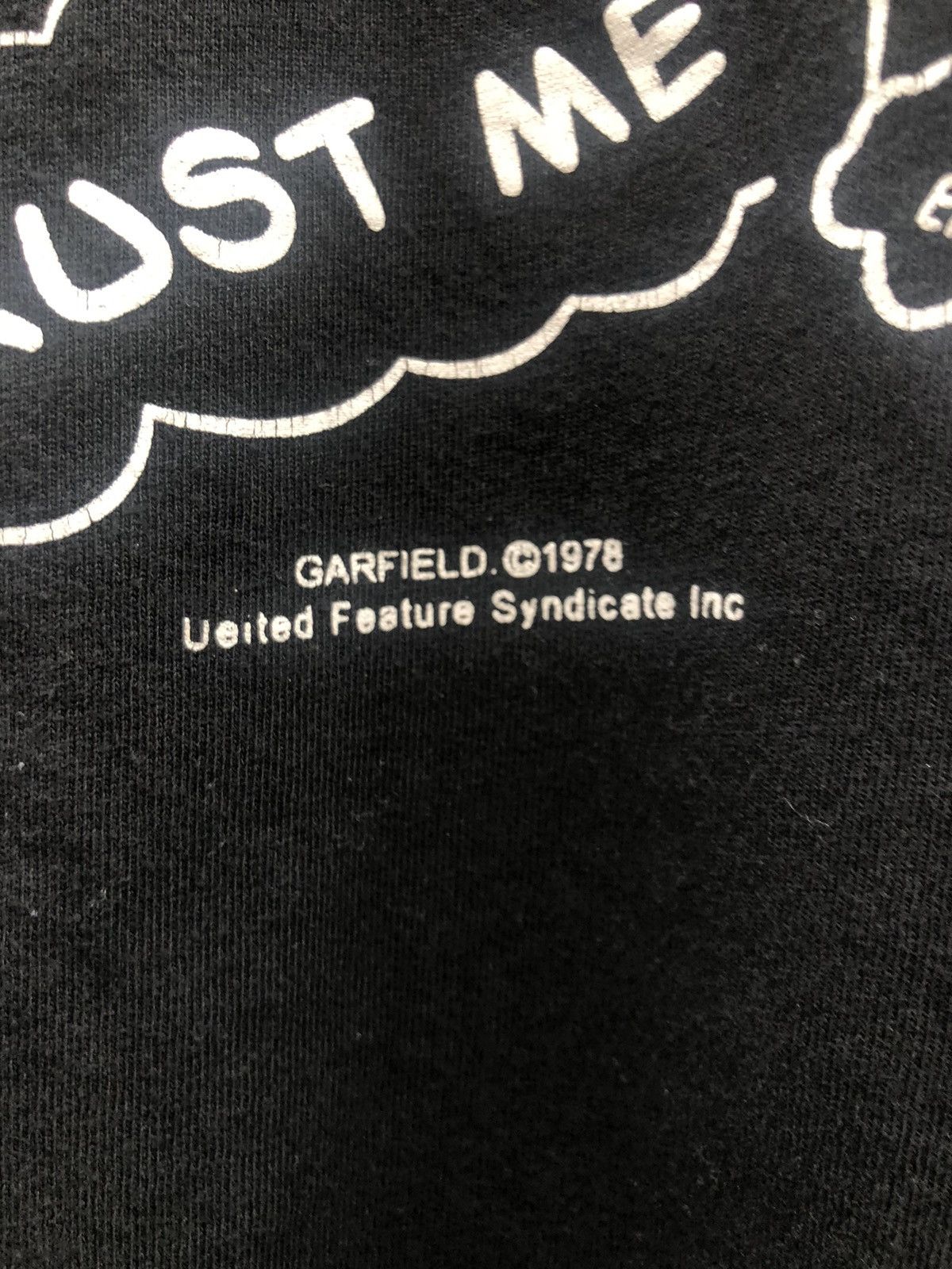 Cartoon Network × Vintage Vintage 90s Garfield OverPrint Promo Tv Tee Size US L / EU 52-54 / 3 - 4 Thumbnail