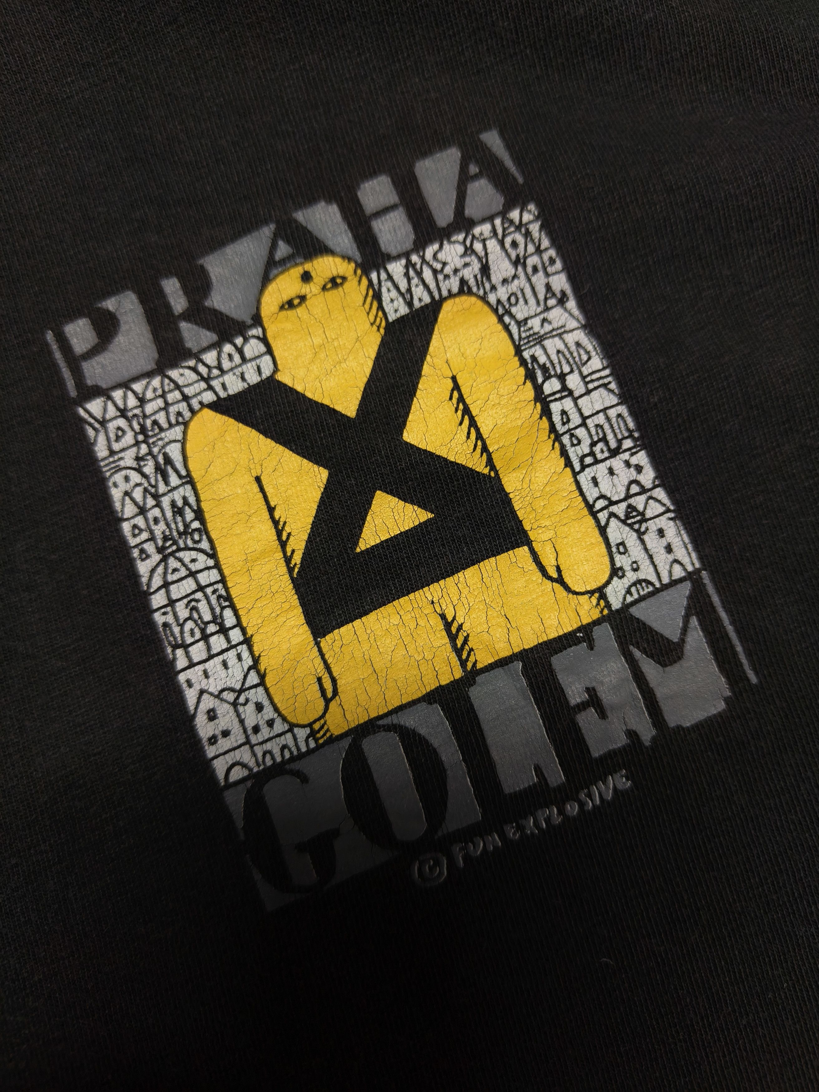 Vintage ART PRAHA GOLEM T-SHIRT Size US S / EU 44-46 / 1 - 4 Thumbnail