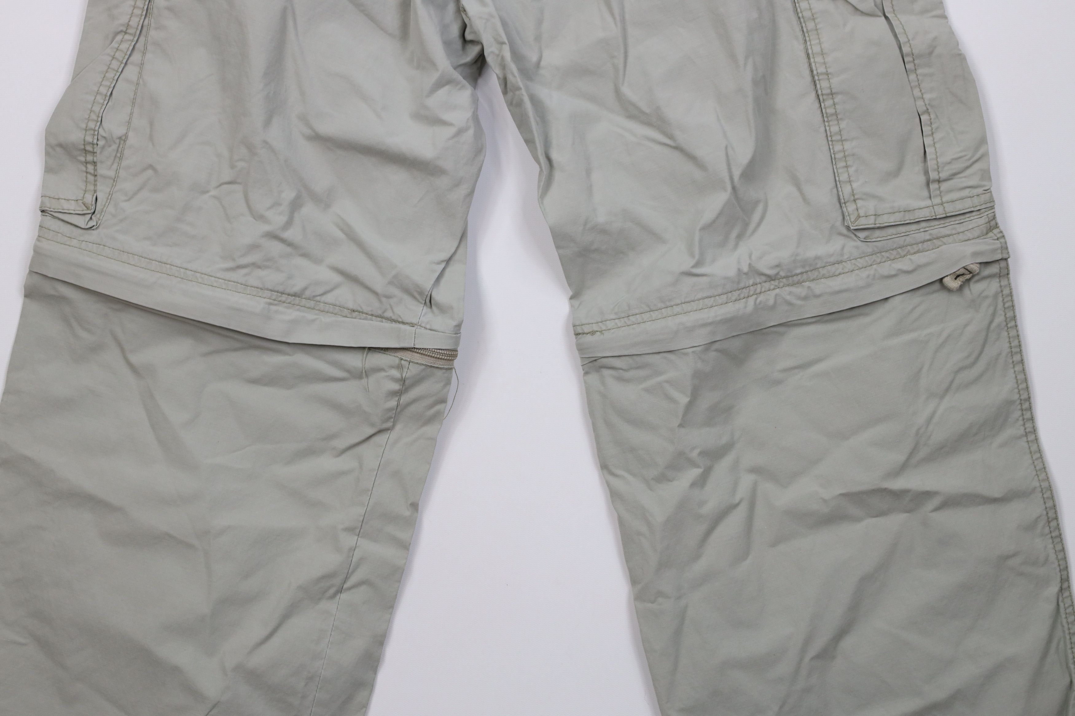 Vintage Vintage 90s Y2K Streetwear Convertible Cargo Pants Green Size US 30 / EU 46 - 15 Thumbnail