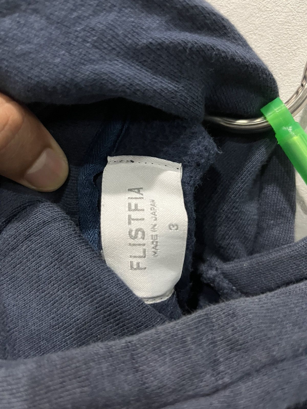 Japanese Brand 💥Perfectly Faded FLISTFIA Double Pockets Pullover Hoodie Size US L / EU 52-54 / 3 - 6 Thumbnail
