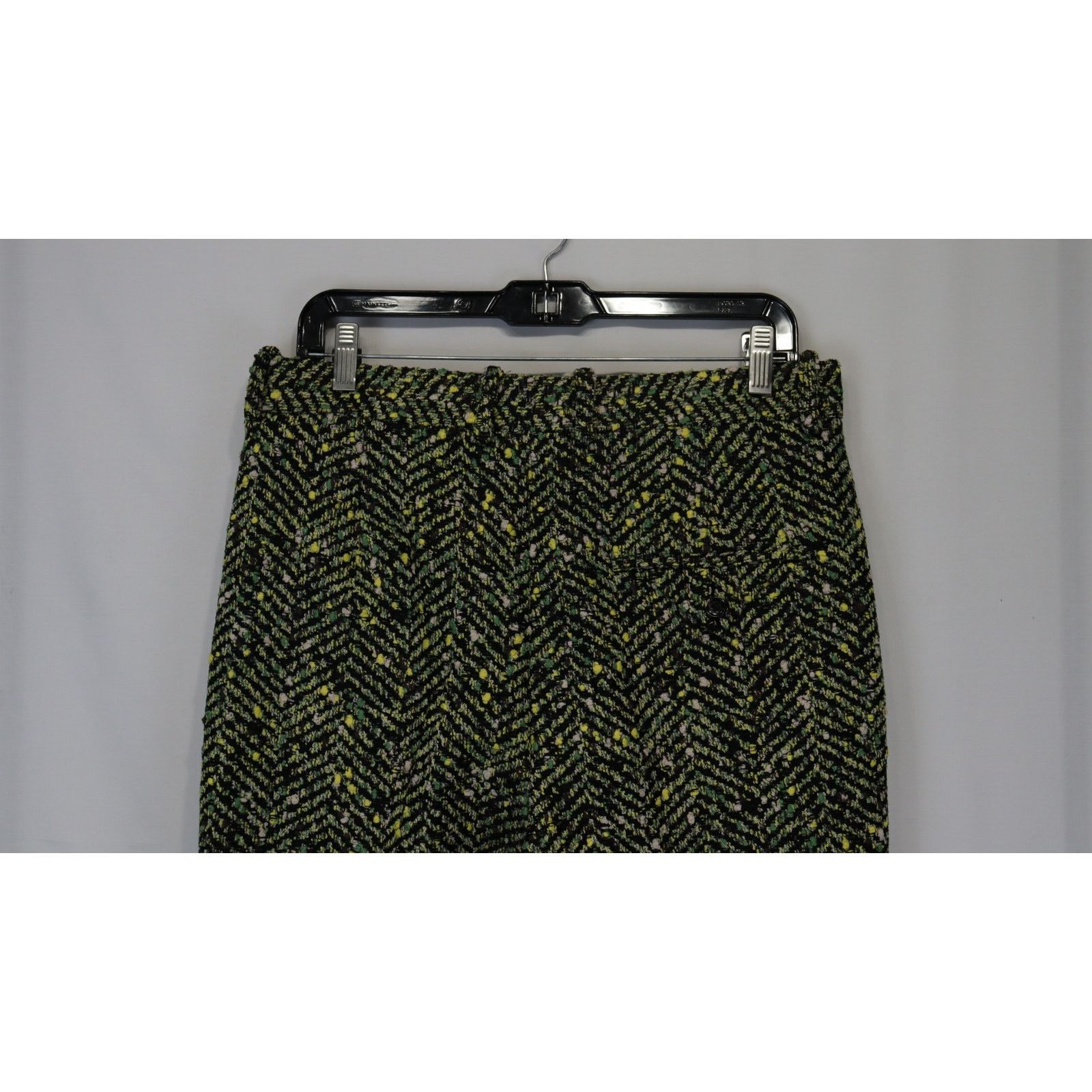 Bottega Veneta o1rshd1 Large Mouline HerringboneTrousers in Green/Yellow Size US 32 / EU 48 - 7 Thumbnail