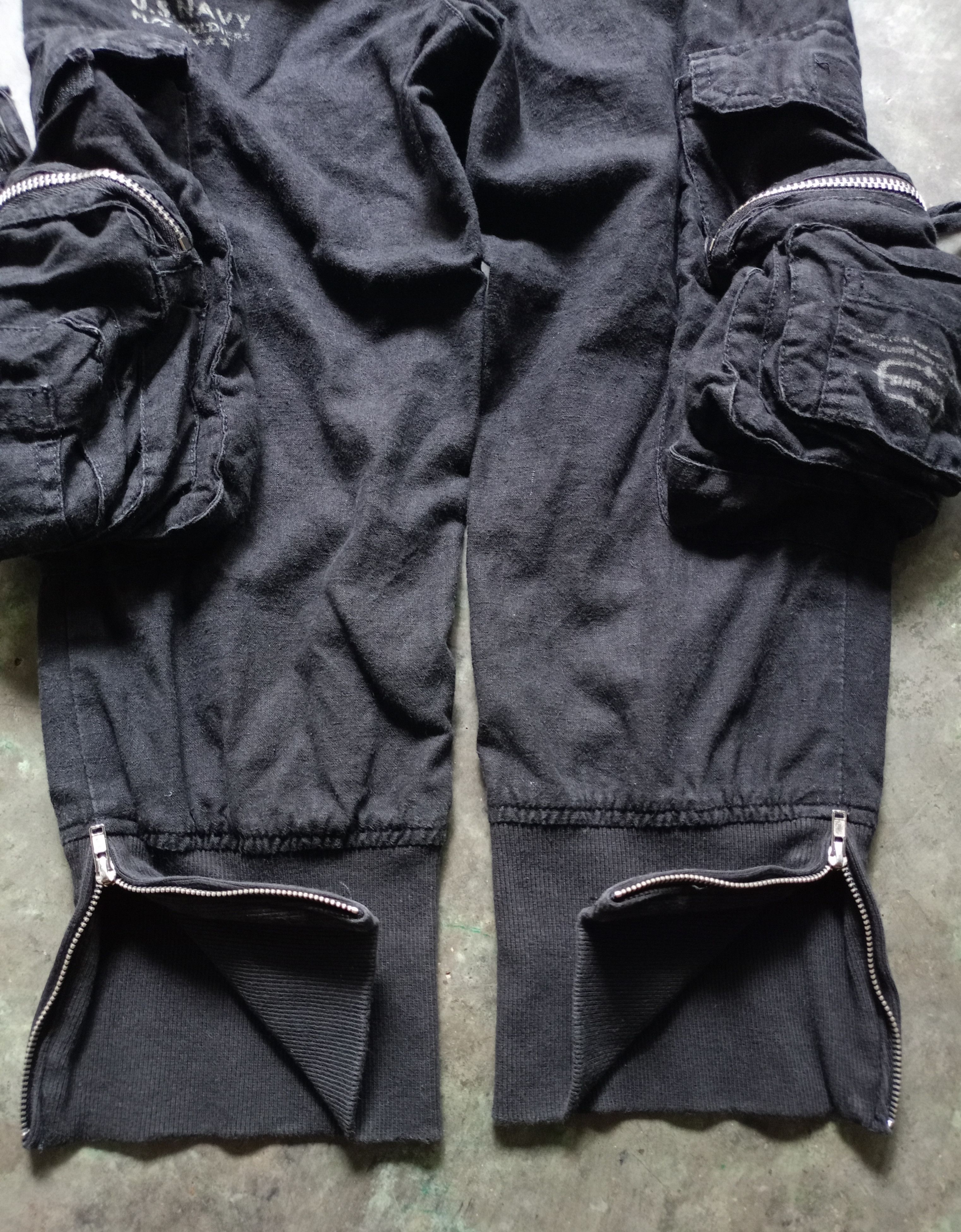 If Six Was Nine × Japanese Brand × KMRii Booty Trap jeans black pants style kmrii ifsixwasnine Size 30" / US 8 / IT 44 - 5 Thumbnail