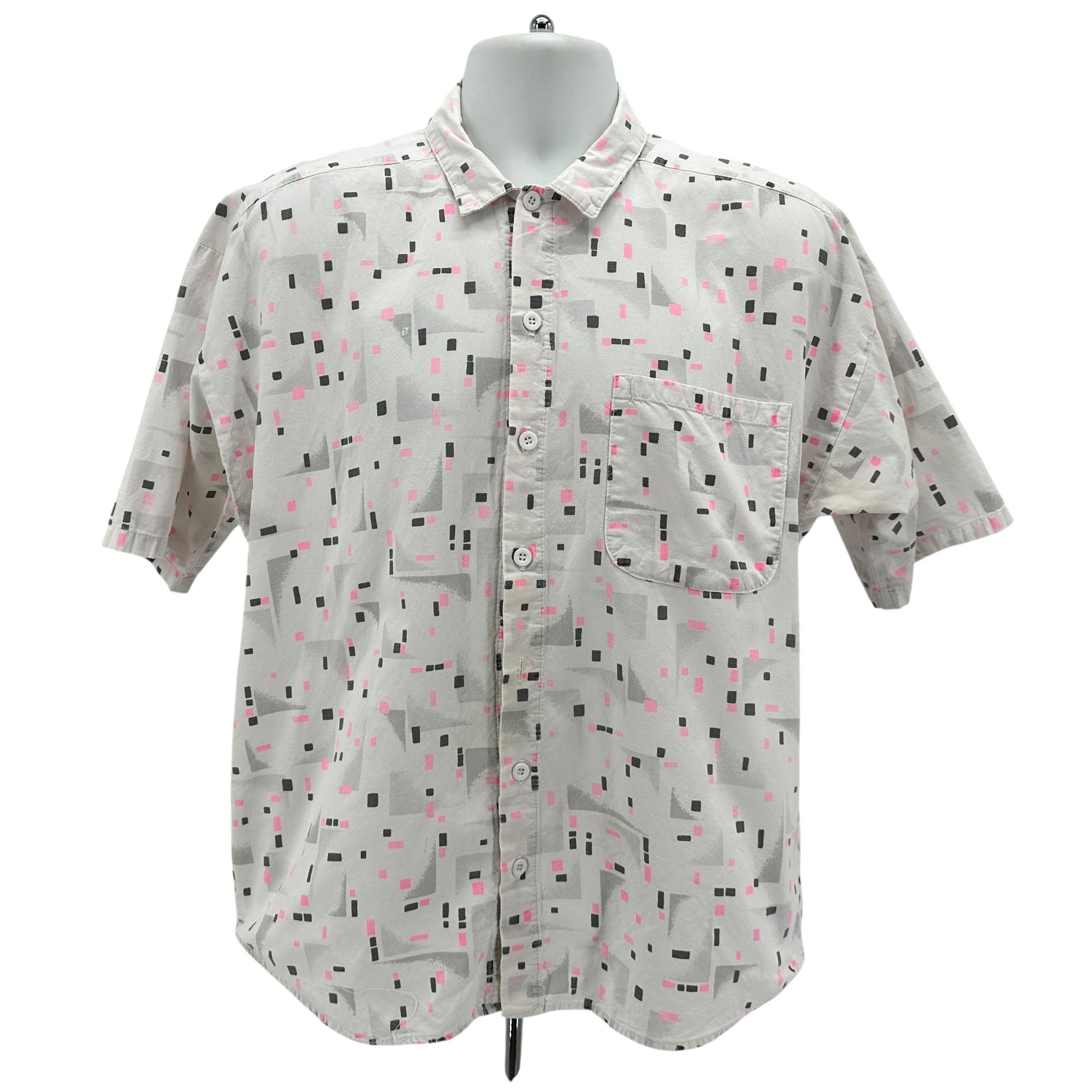 Other Vintage Frank Mens Medium Shirt Short Sleeve Collared Button Size US M / EU 48-50 / 2 - 1 Thumbnail
