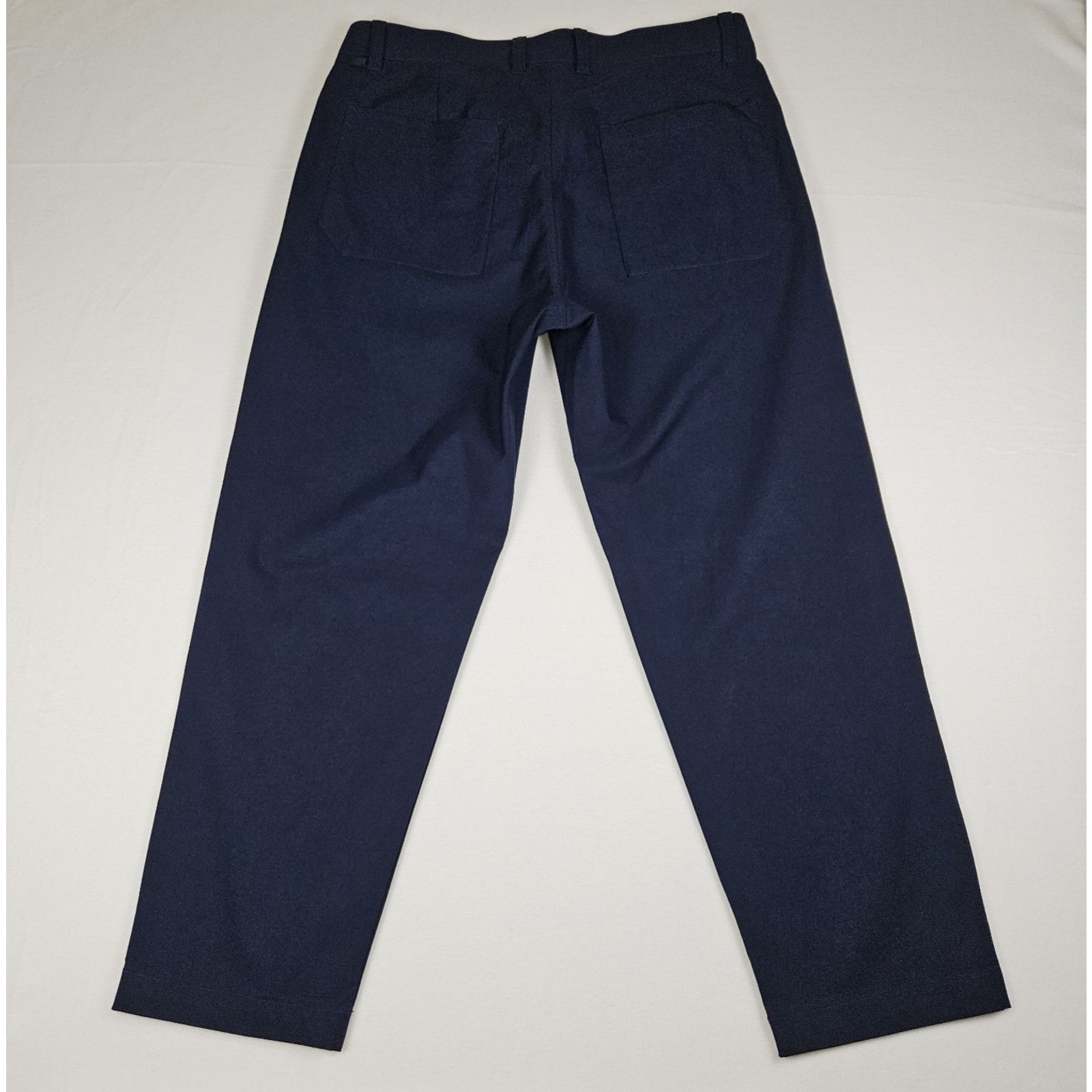 Lululemon Lululemon Pant Men 34x27 Navy Relaxed Cropped Chino Size US 34 / EU 50 - 3 Thumbnail