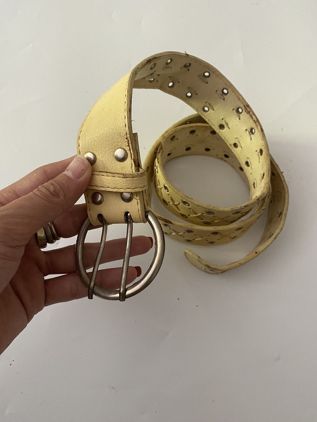 Beauty Beast × If Six Was Nine × Vintage vintage studded leather belt Size ONE SIZE - 5 Thumbnail