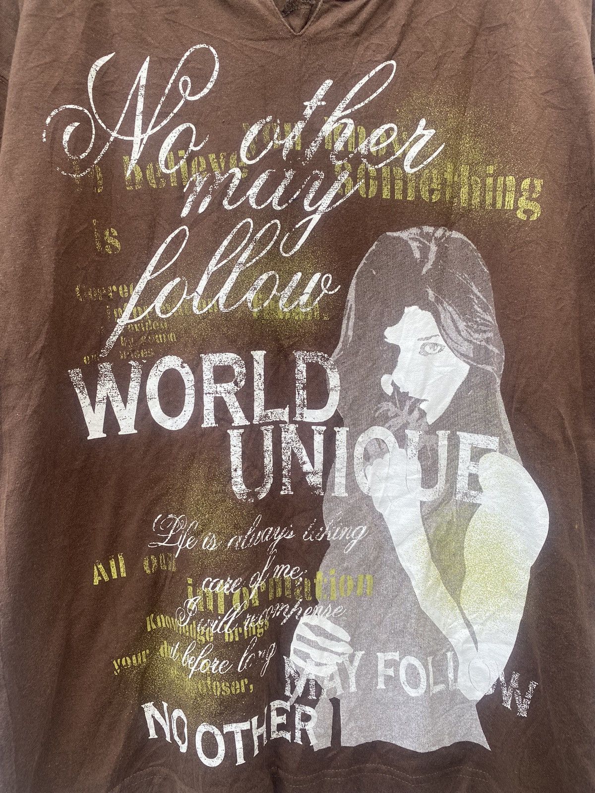 14th Addiction × Affliction × JNCO Vintage y2k Bossy Hill Sexy Girl Poem Sedionaries Tshirt Size US L / EU 52-54 / 3 - 5 Thumbnail