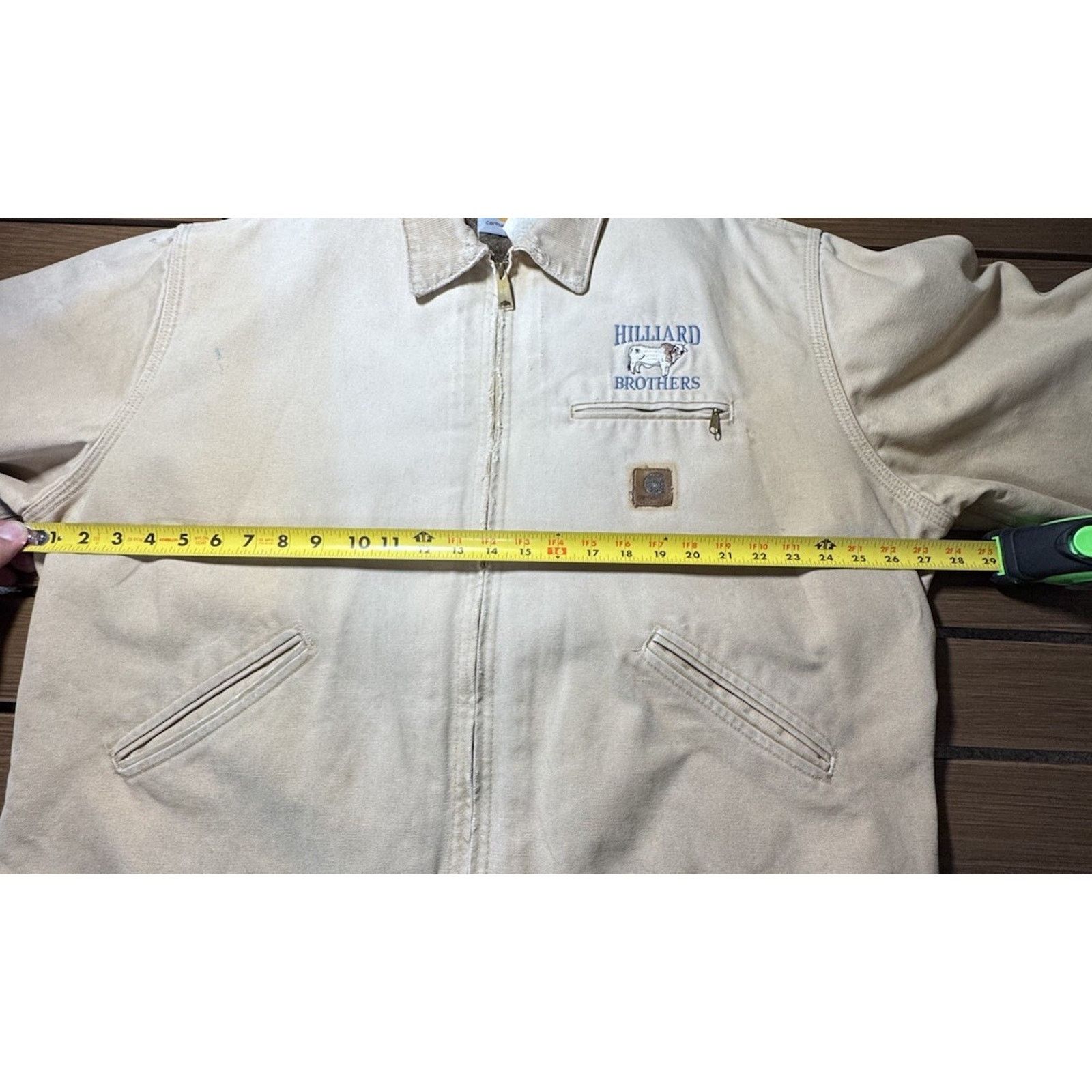Carhartt Vintage 90s Carhartt Detroit Jacket Mens XL Blanket Lined Size US XL / EU 56 / 4 - 12 Thumbnail
