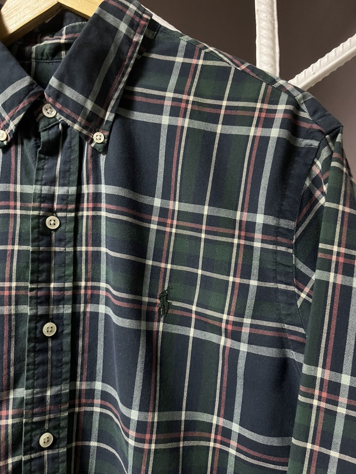 Polo Ralph Lauren Polo Ralph Lauren Classic Button Up Shirt Size US L / EU 52-54 / 3 - 3 Thumbnail