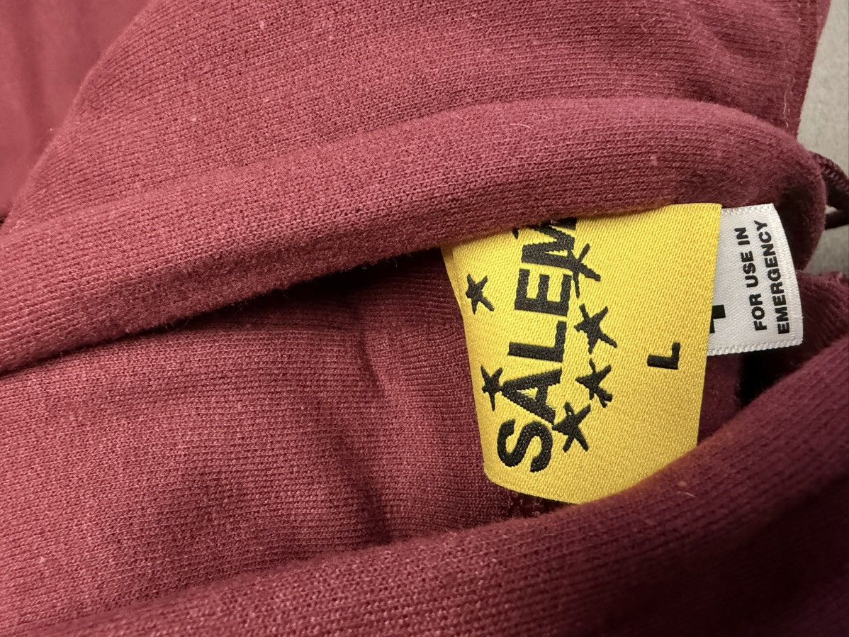 S4LEM Burgundy midwest hoodie Size US L / EU 52-54 / 3 - 2 Thumbnail