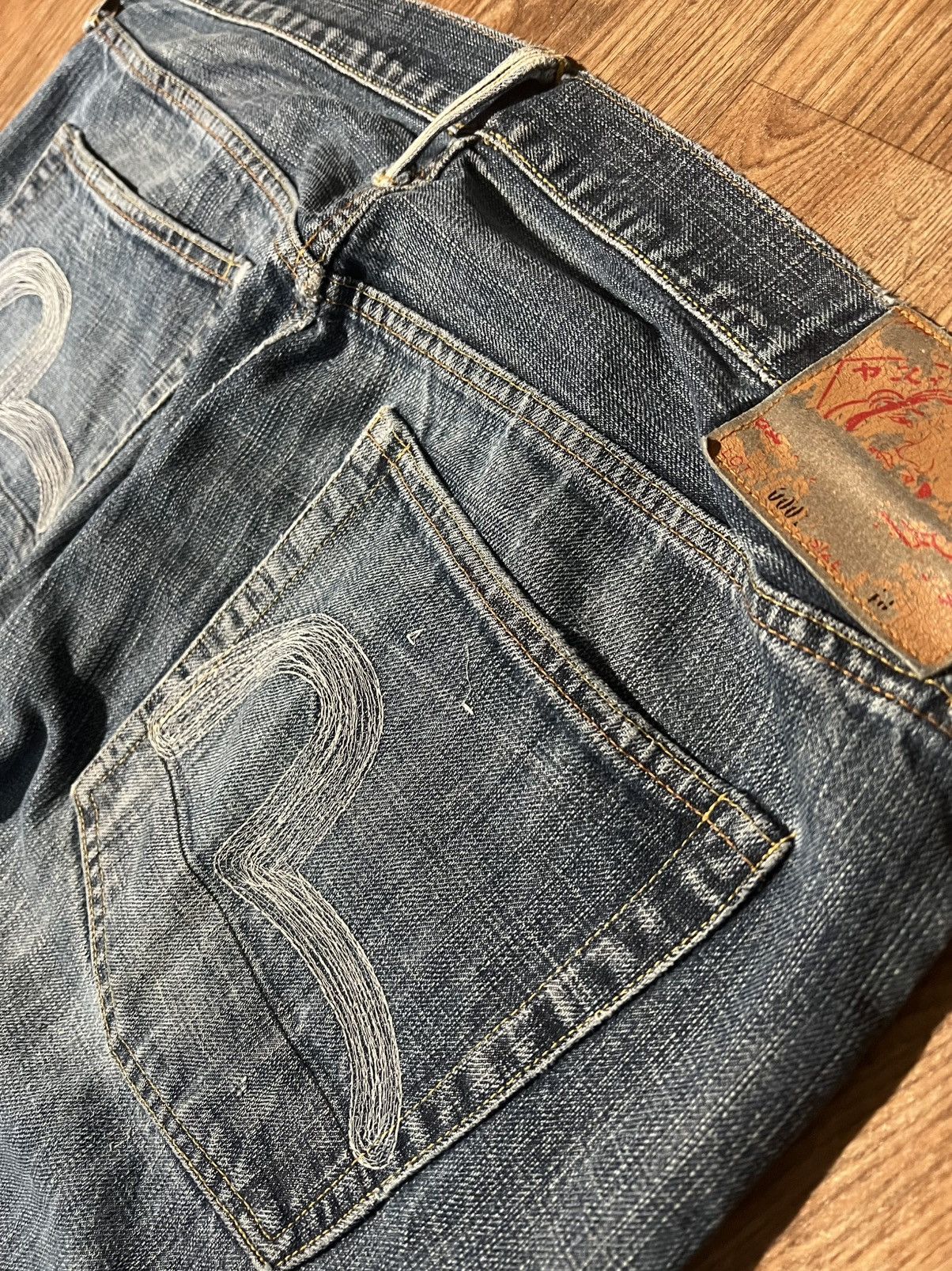 Japanese Brand × Vintage Evisu Jeans Size US 40 / EU 56 - 5 Thumbnail