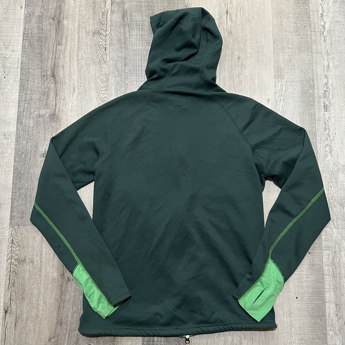 Houdini Houdini Mid Base Power Houdi Green Stretch Sweden Jacket Size M / US 6-8 / IT 42-44 - 3 Thumbnail