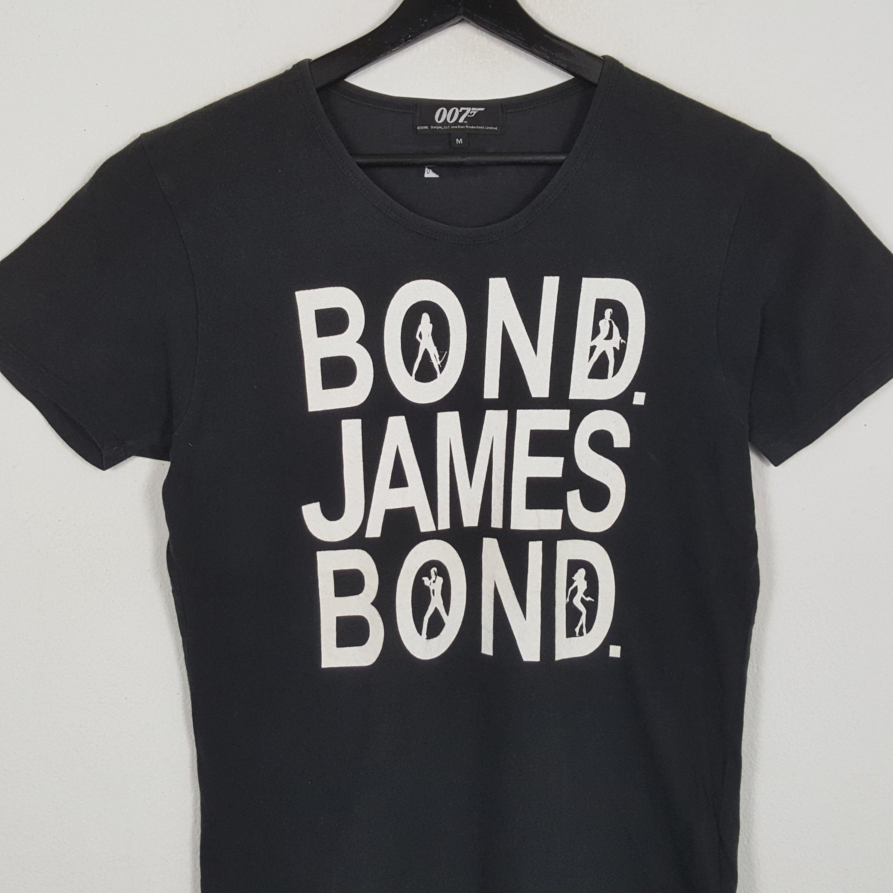 Vintage JAMES BOND 007 Action Movie Tshirt Size US S / EU 44-46 / 1 - 2 Thumbnail