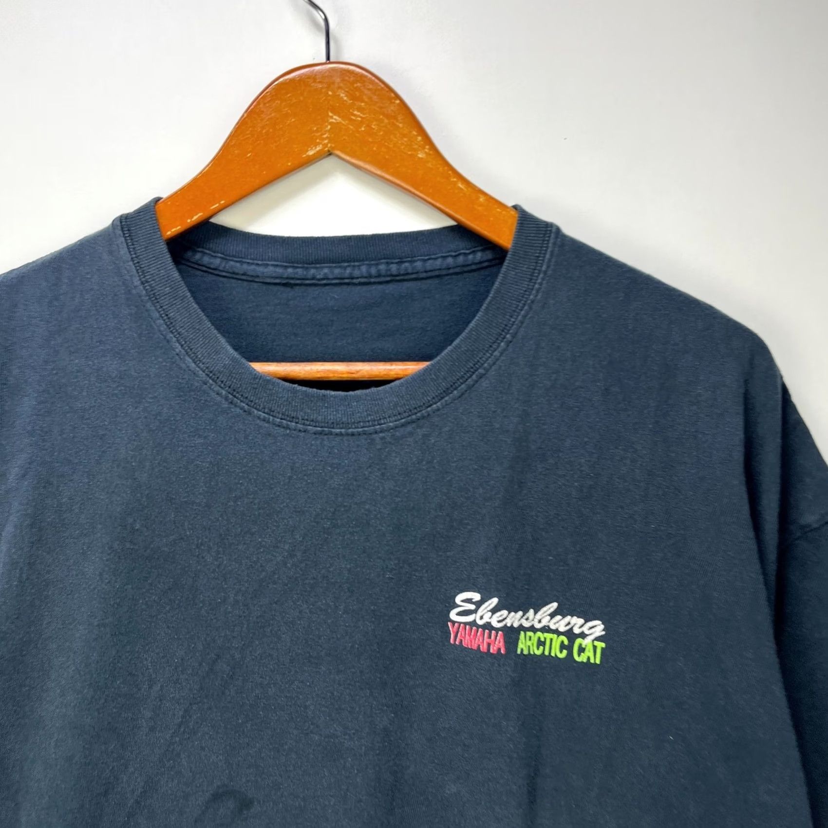 Yamaha Vintage Yamaha Arctic Cat T Shirt 2XL Men Black Graphic Print Logo All Seasons 90s Skull Hip Hop Outdoor Motorcycle Decade Vintage Shirt Mens Size US XXL / EU 58 / 5 - 4 Thumbnail