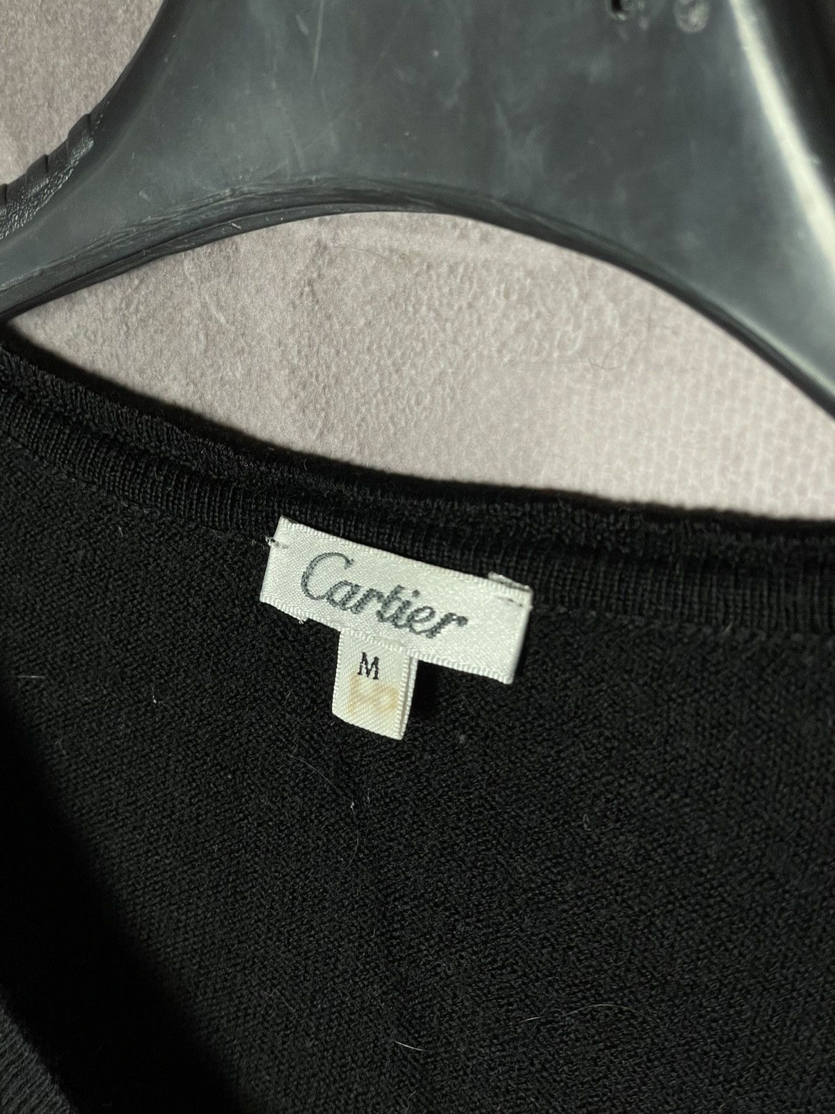 Cartier × Vintage Vintage Cartier knit cardigan Size M / US 6-8 / IT 42-44 - 6 Thumbnail