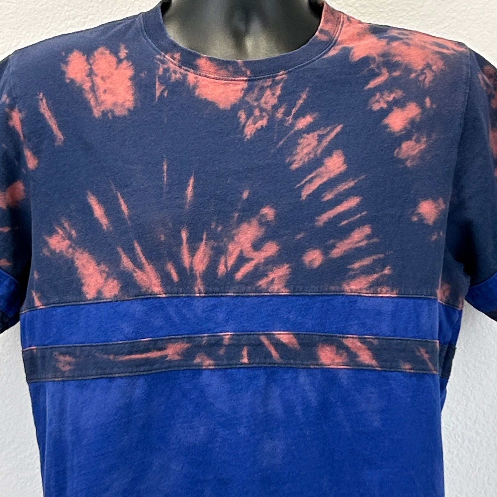 The Hundreds The Hundreds Striped T Shirt Mens M Medium Blue Streetwear Size US M / EU 48-50 / 2 - 5 Thumbnail