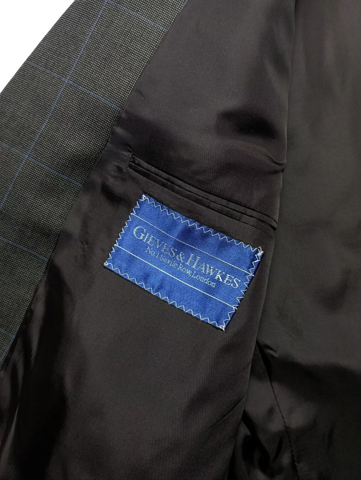 Gieves & Hawkes Gieves & Hawkes Tweed Blazer Savile Row London Green Size 48R - 9 Thumbnail