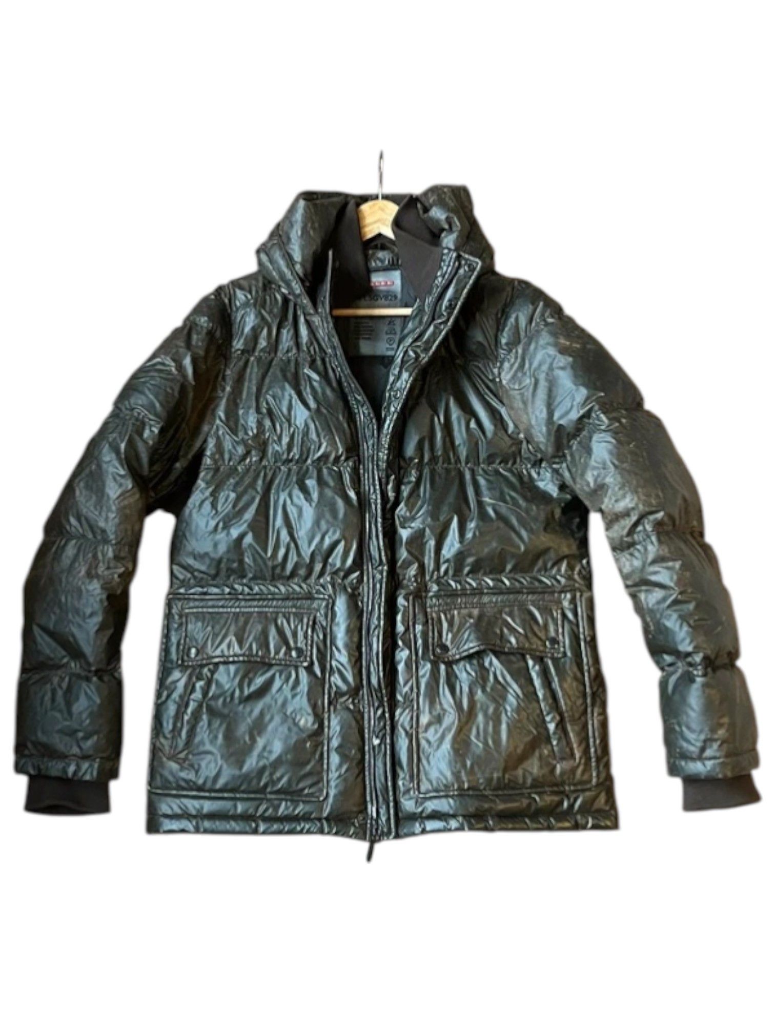 Prada Prada SGV829 Glossy Down Puffer Jacket Size US M / EU 48-50 / 2 - 1 Thumbnail