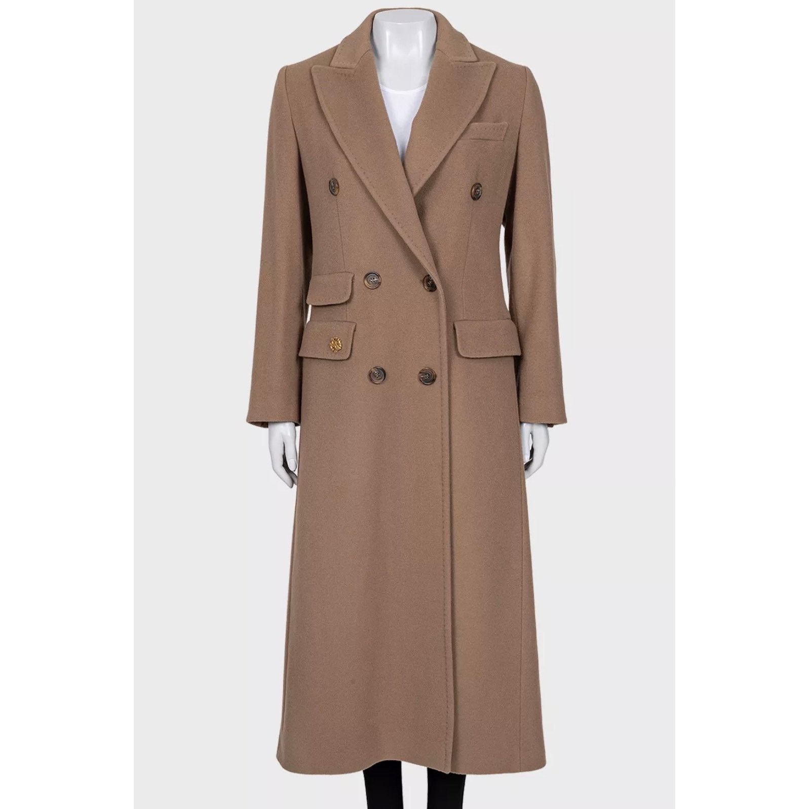 Roberto Cavalli Roberto Cavalli Wool & Cashmere Coat - Size 42/ M Size M / US 6-8 / IT 42-44 - 1 Thumbnail