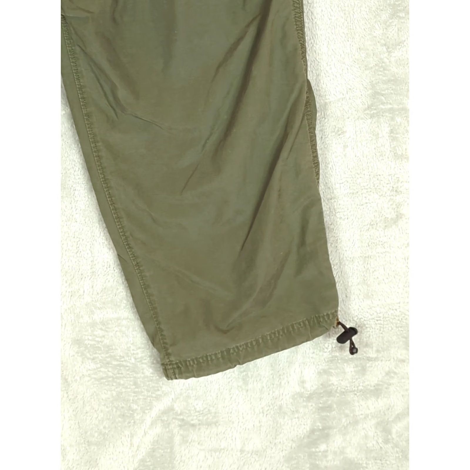 Old Navy VINTAGE Old Navy Cargo Pants Men M Green Baggy Streetwear Gorpcore 30in Zip Belted Cargo Pocket Straight Mens Size US 31 - 6 Thumbnail