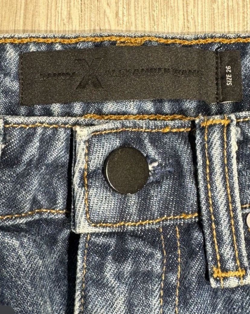 Alexander Wang Alexander Wang Denim Two Tone Shorts Size 25" / US 0 / IT 36 - 5 Thumbnail