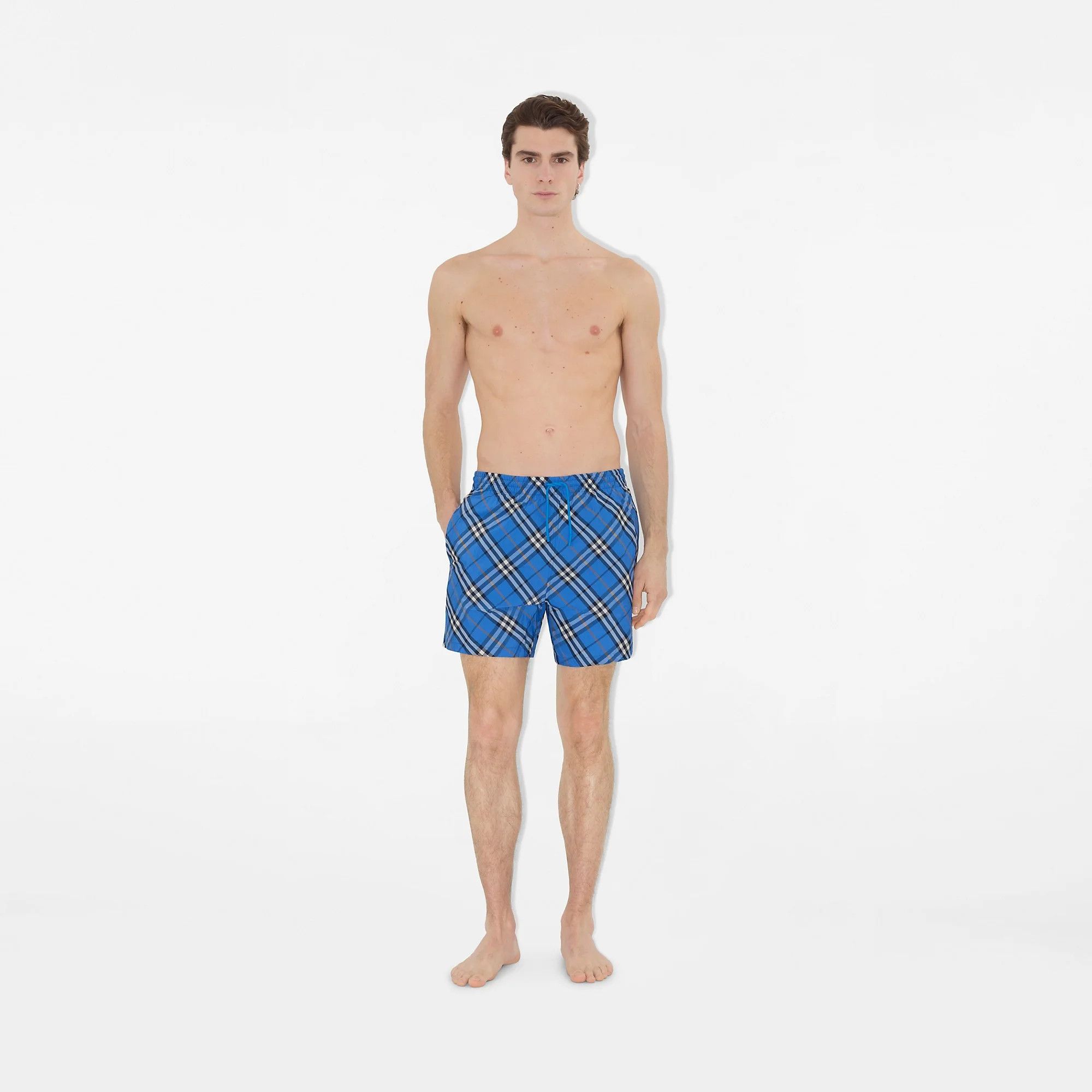 Burberry os11x0126 Check Swim Shorts in Multicolor Size US 32 / EU 48 - 2 Thumbnail