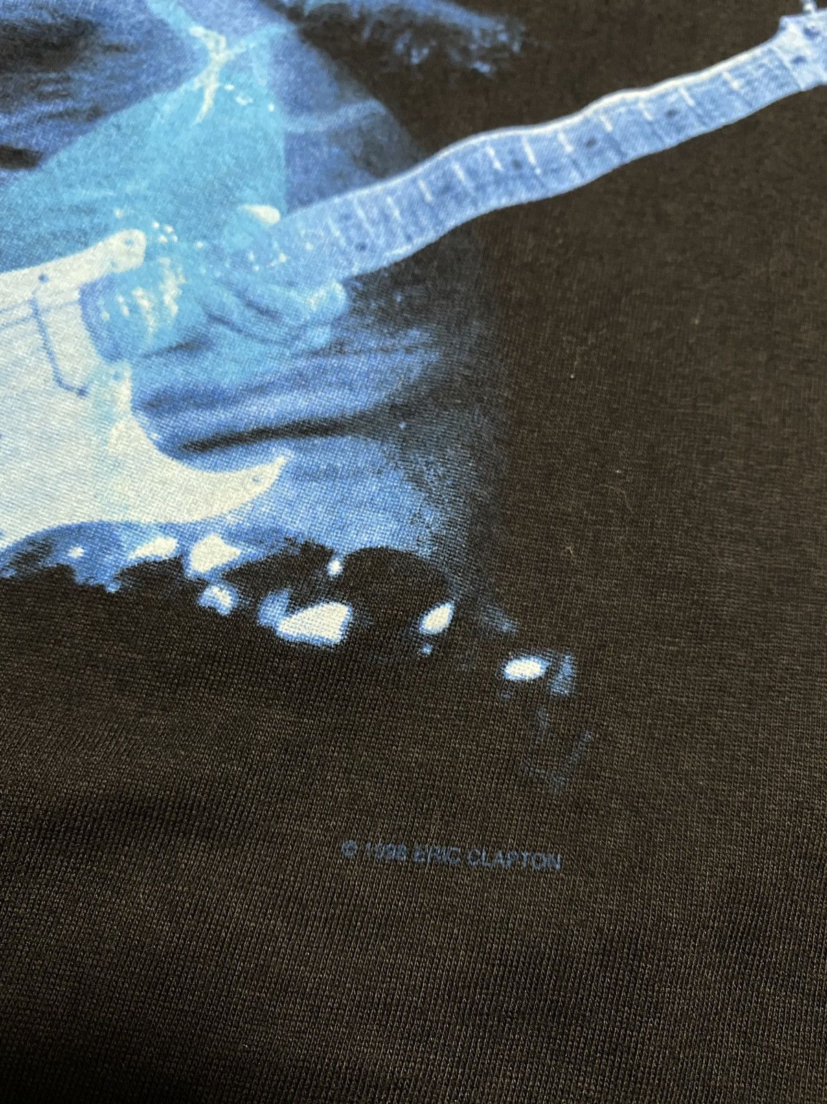 Band Tees × Vintage Vintage 90s Eric Clapton 1998 world Tour Tee Size M Size US M / EU 48-50 / 2 - 2 Thumbnail