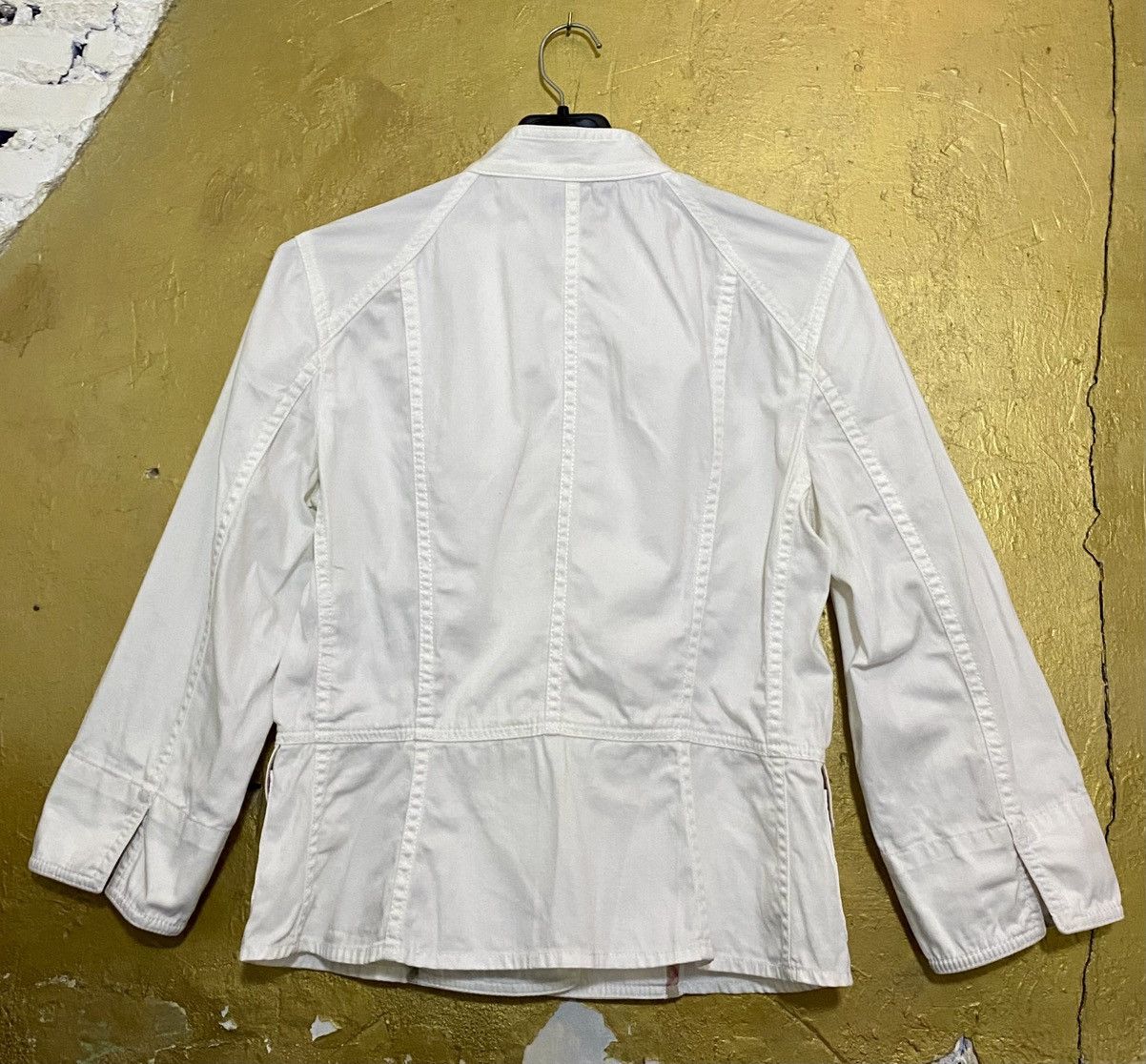 Burberry Burberry white denim jacket Size XS / US 0-2 / IT 36-38 - 2 Thumbnail