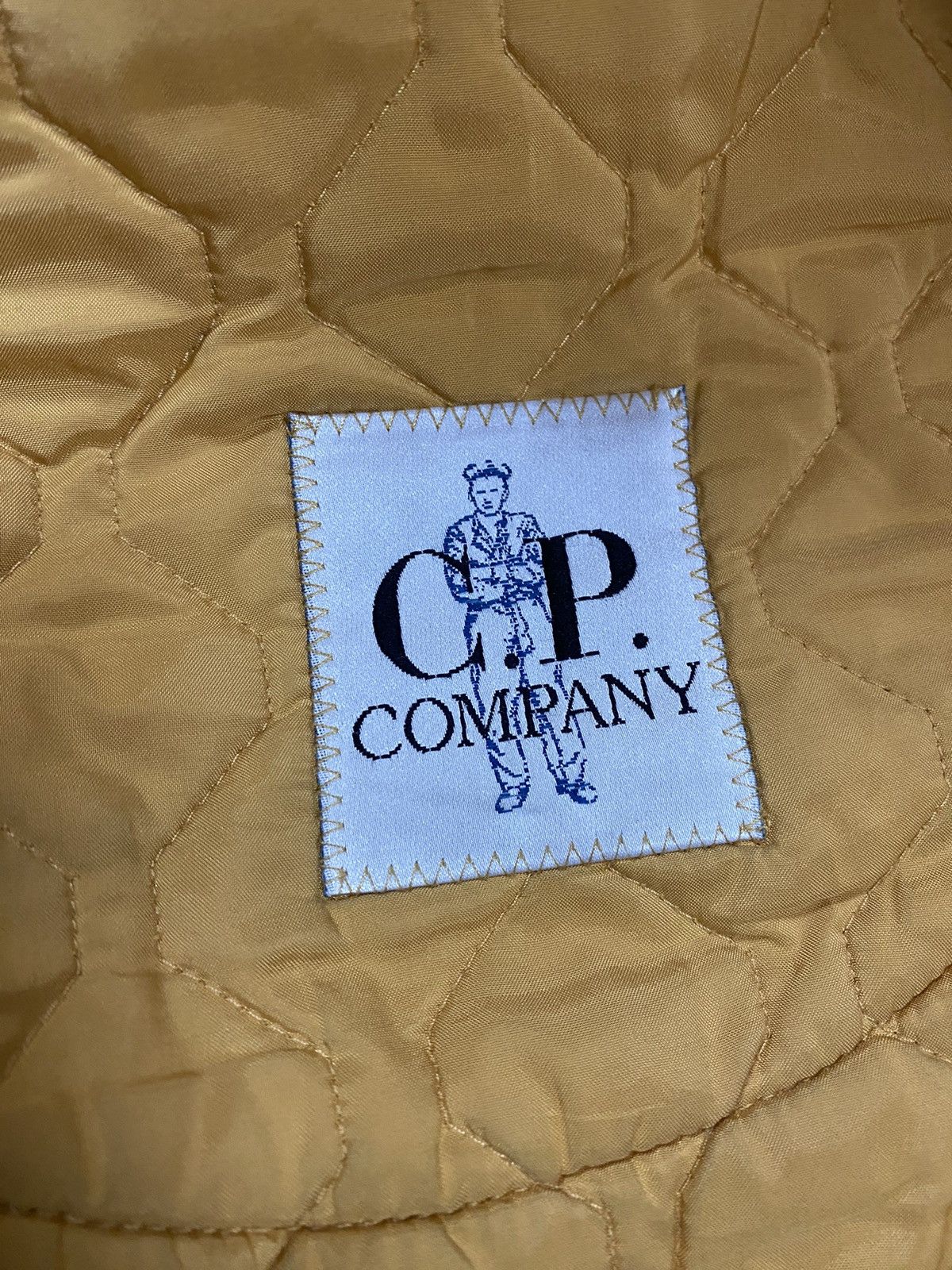 C.P. Company A/W1995🔥C.P Company Quilted Vest Zipper Jacket Size 50R - 15 Thumbnail
