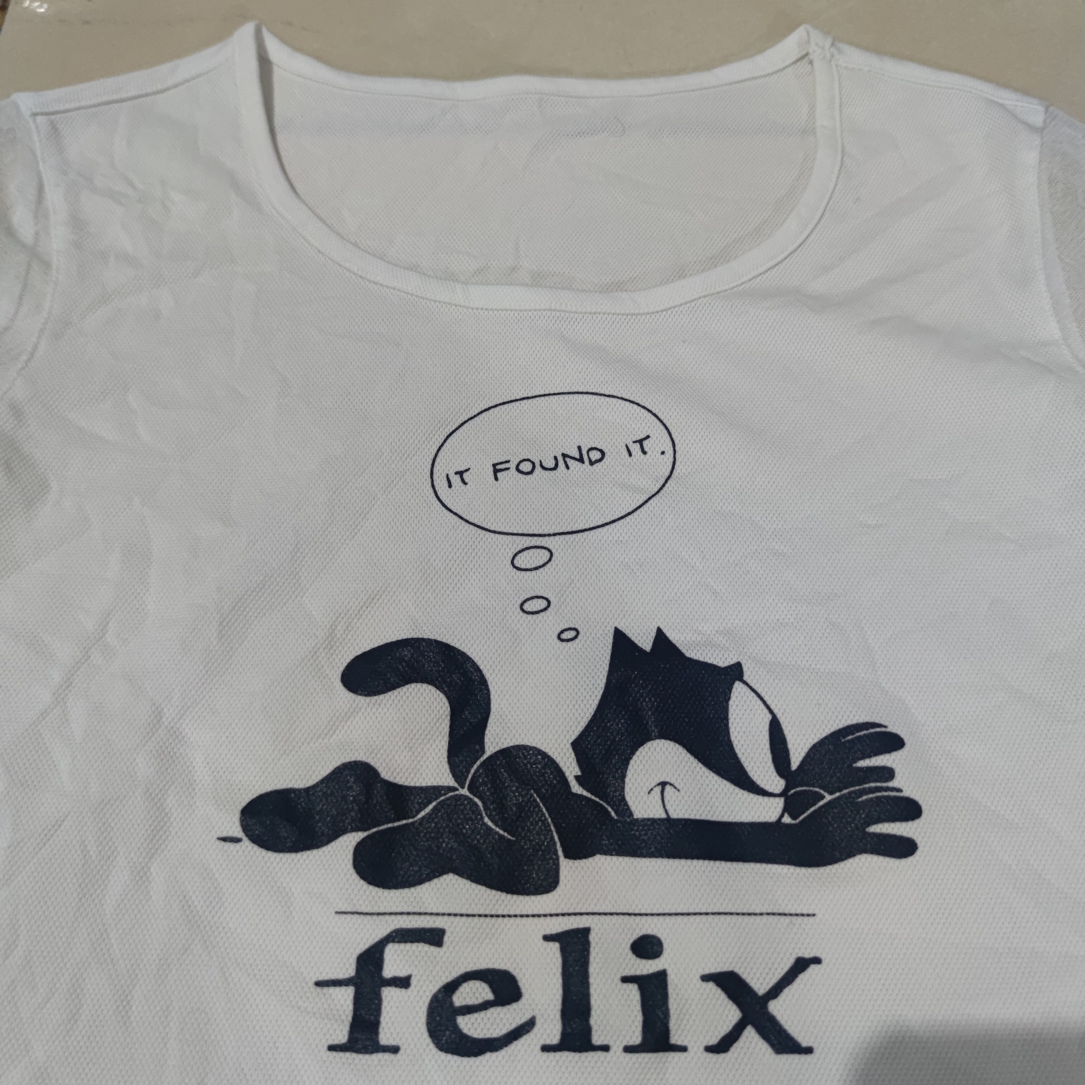 Jean Charles De Castelbajac 2000s Castlebajac Sport x Felix The Cat Mesh Long Sleeve Size S / US 4 / IT 40 - 4 Thumbnail