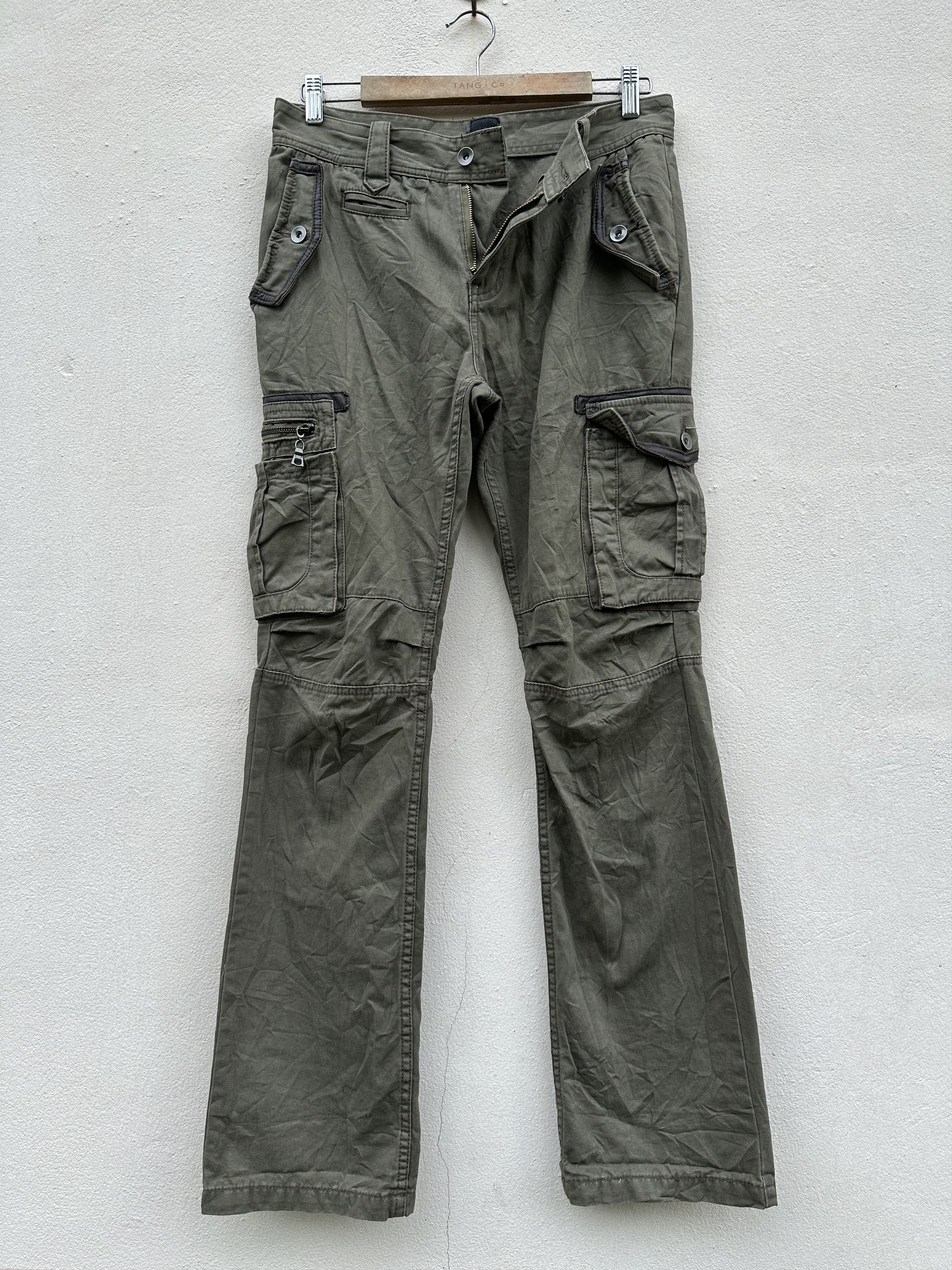 JACKROSE Japanese Brand JackRose Distressed Cargo Trouser Pant Size US 31 - 3 Thumbnail