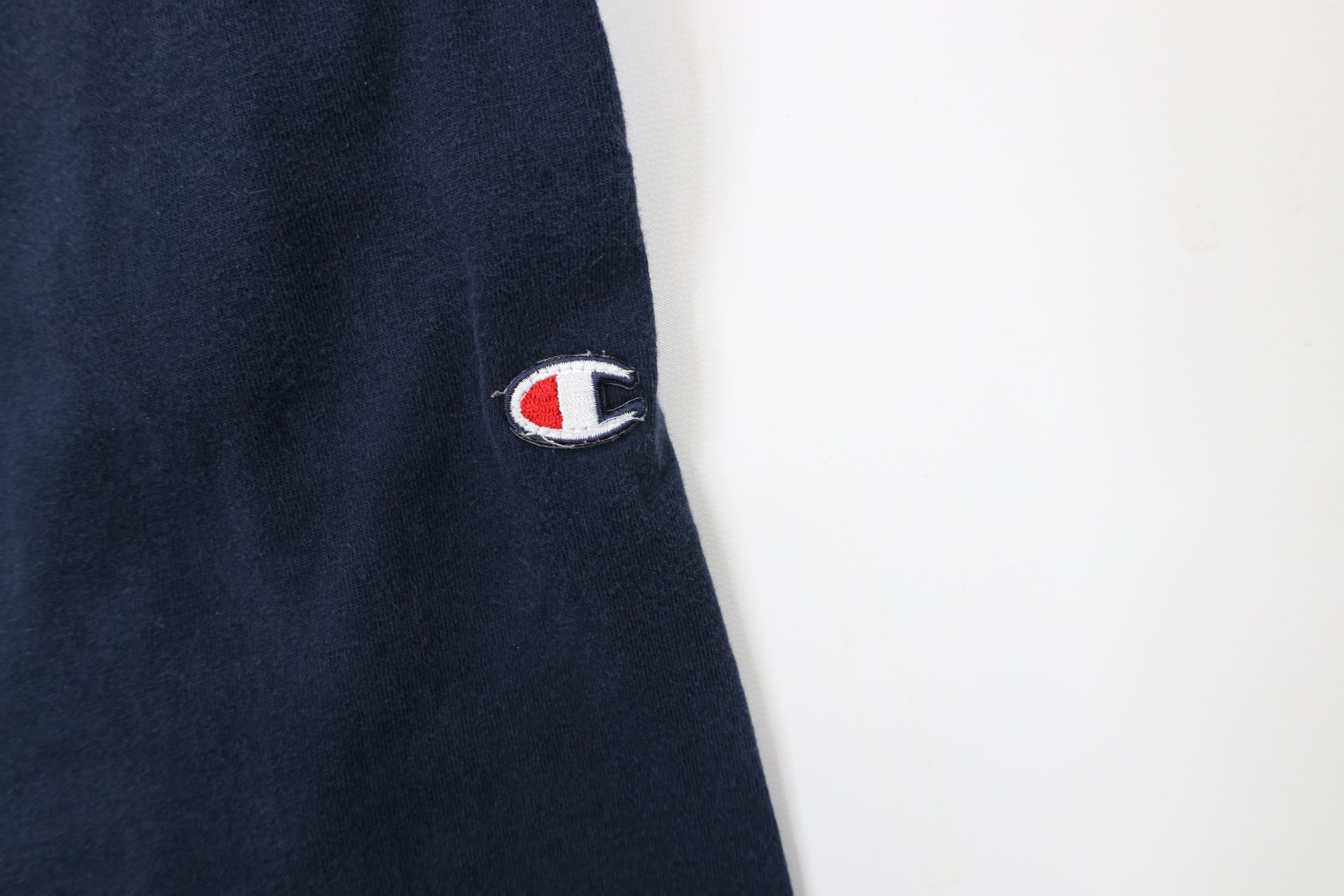 Champion × Vintage Vintage 90s Champion Classic Logo Wide Leg Pants Cotton Blue Size US 40 / EU 56 - 5 Thumbnail
