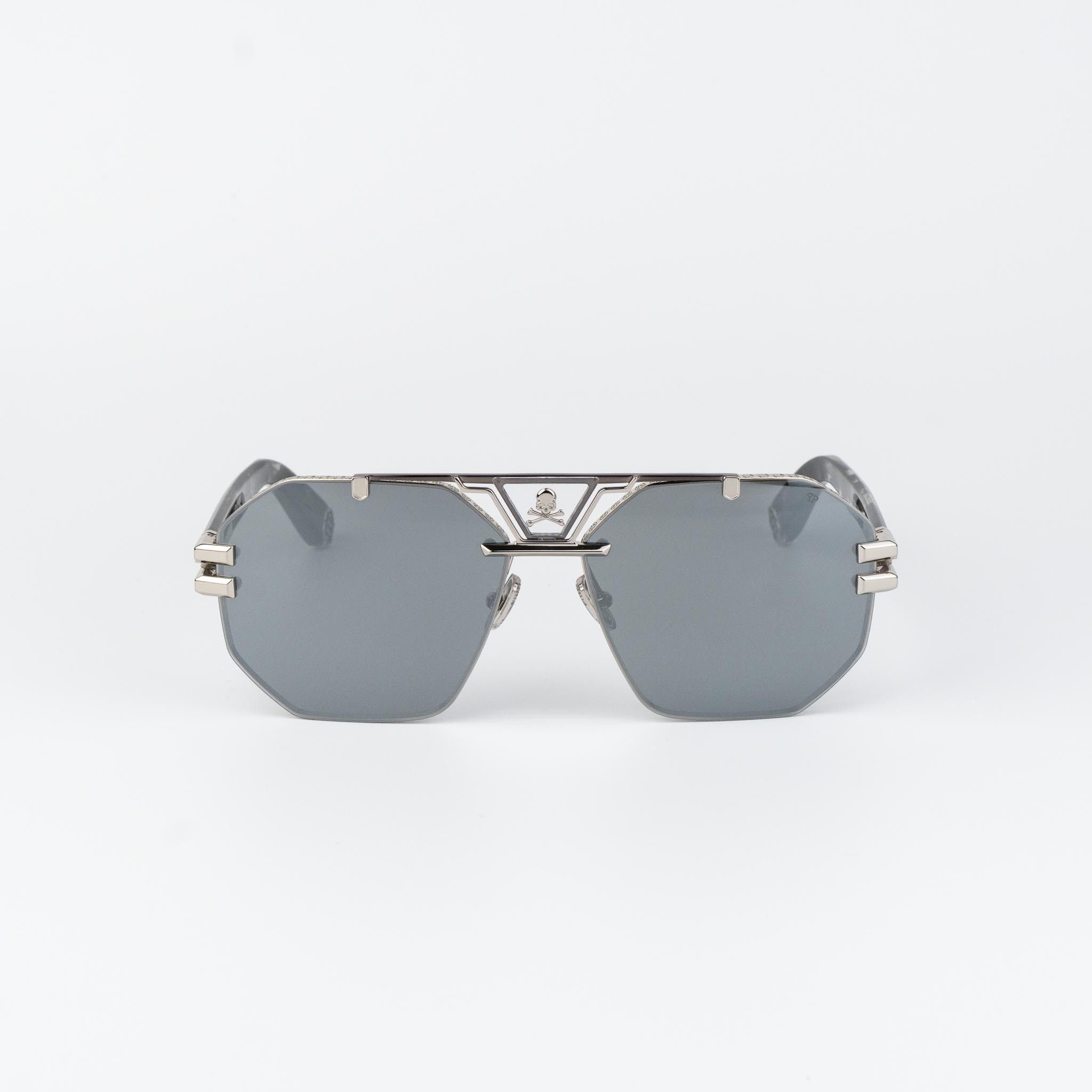 Philipp Plein Philipp Plein Men Sunglasses SPP077V 523X NEW AUTHENTIC Size ONE SIZE - 2 Thumbnail